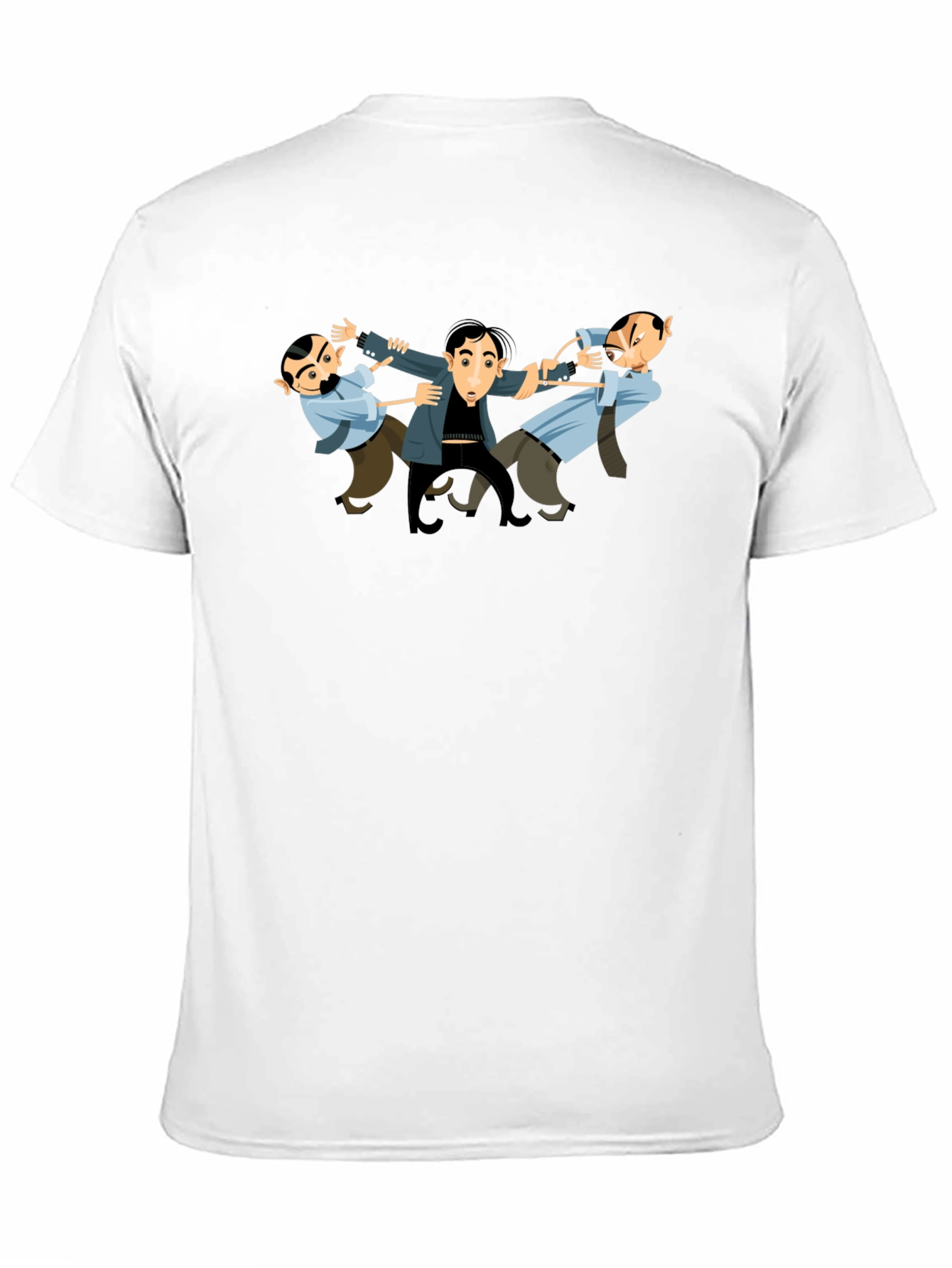 The Three Stooges T-Shirt - Black Cotton Tee - 11