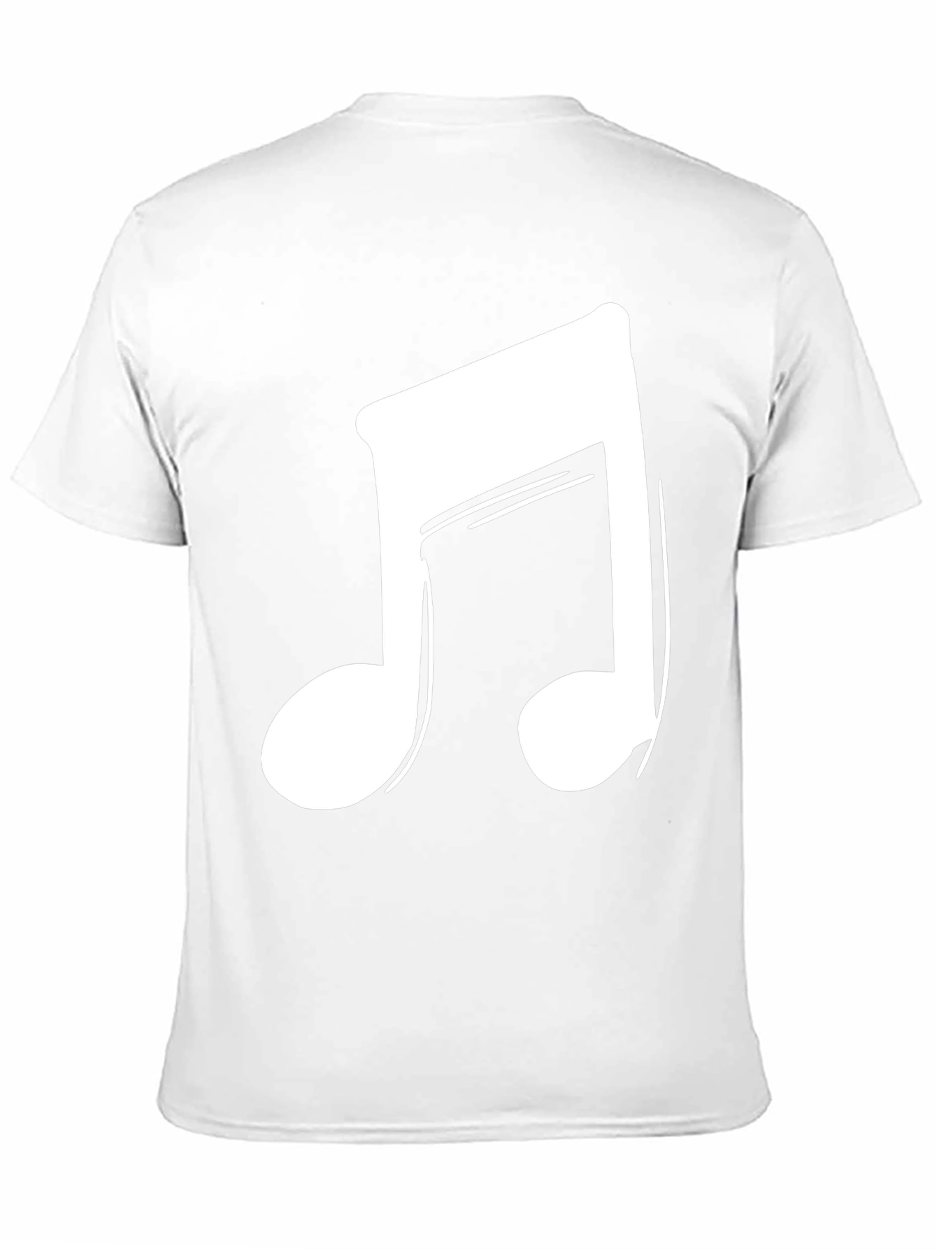 Black Musical Note Graphic Tee - Casual Style view 11