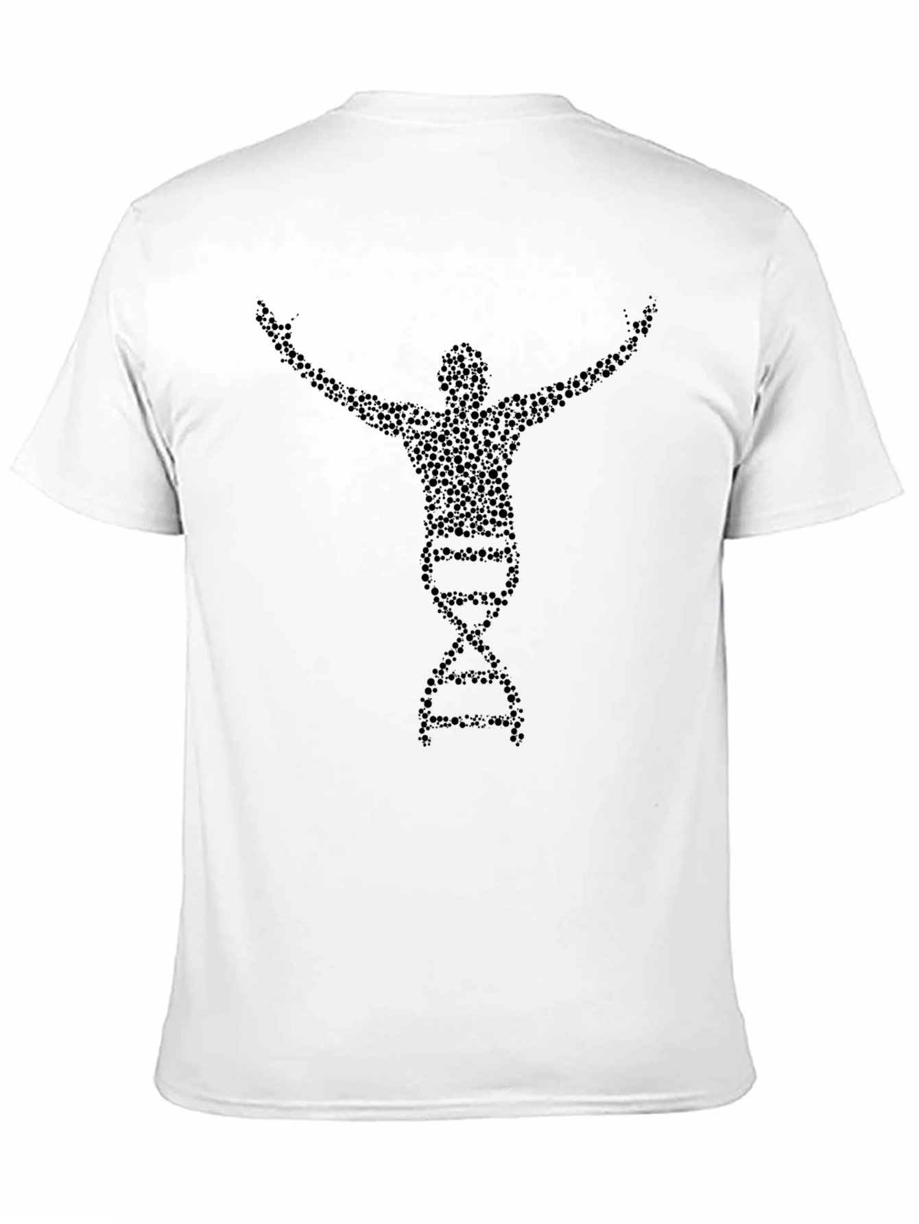 Black DNA Man T-Shirt - Stylish & Unique Design view 11