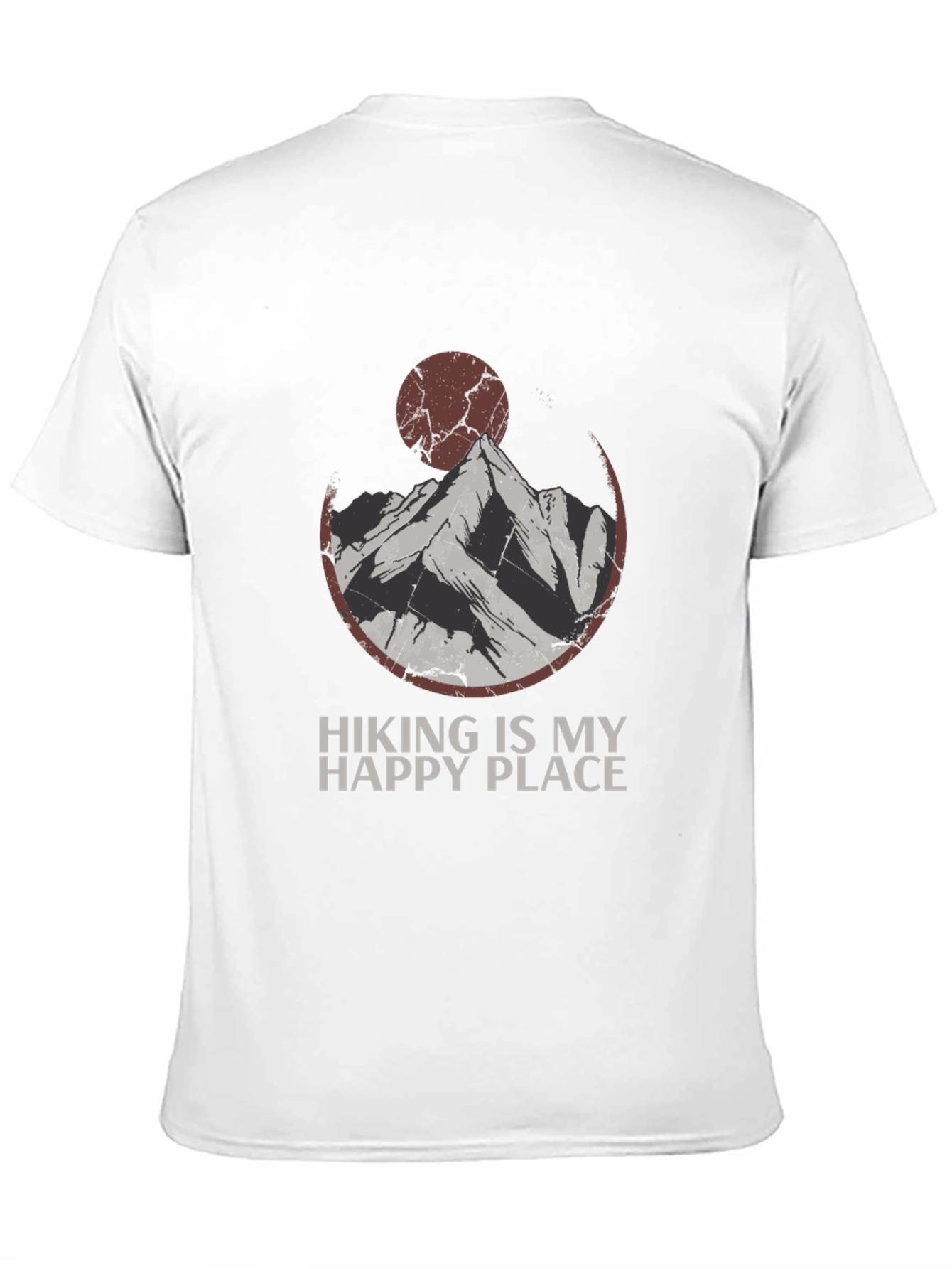 Black Hiking is My Happy Place Graphic Tee view 11