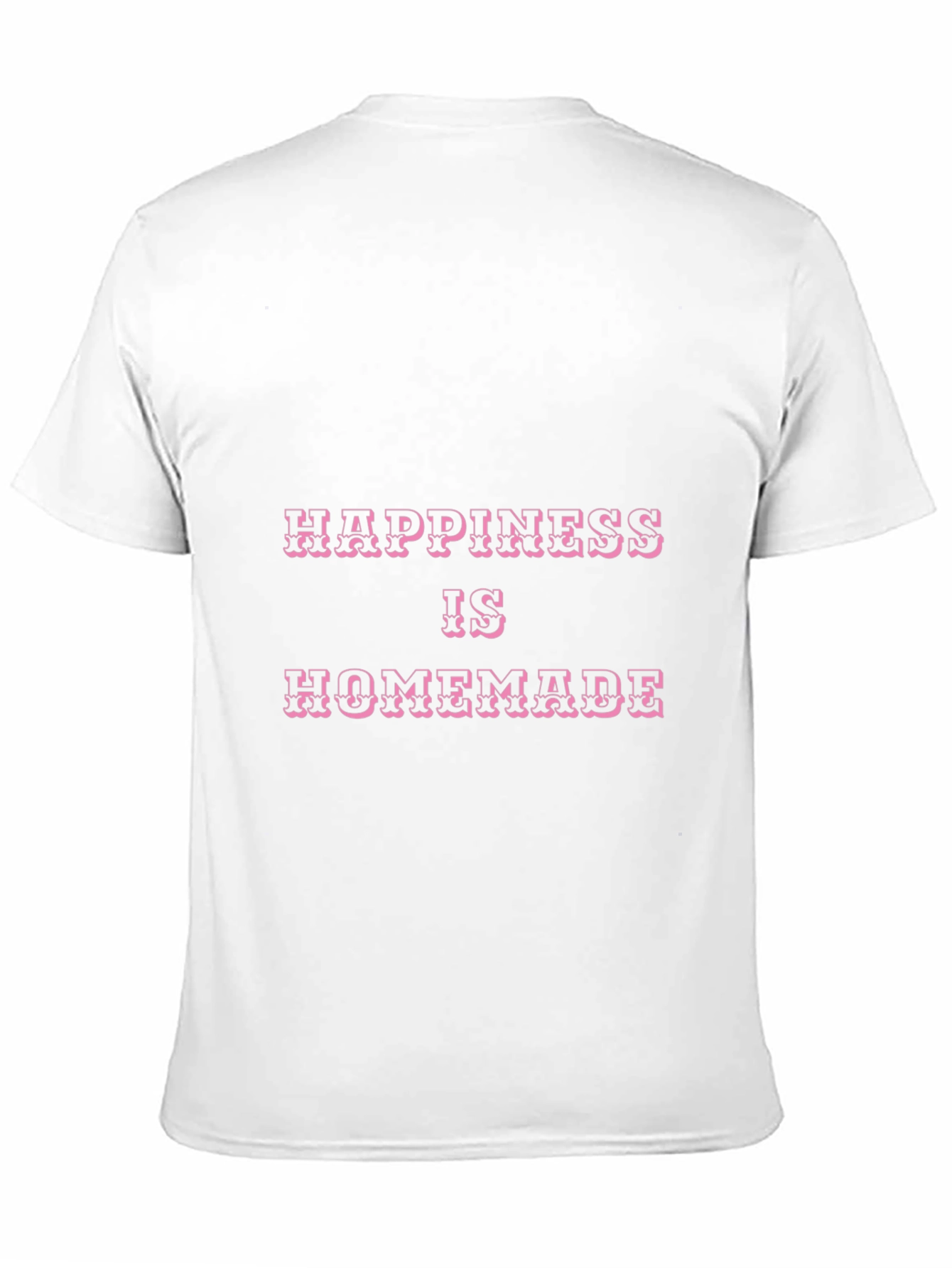 Black Happiness is Homemade Black Graphic Tee view 11