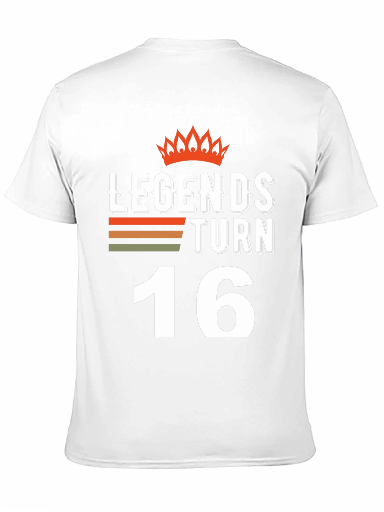 Black Legends Turn 16 Black T-Shirt view 11