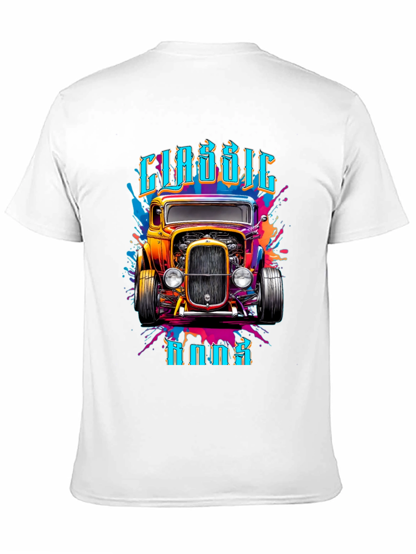 Black Classic Rods T-Shirt view 11