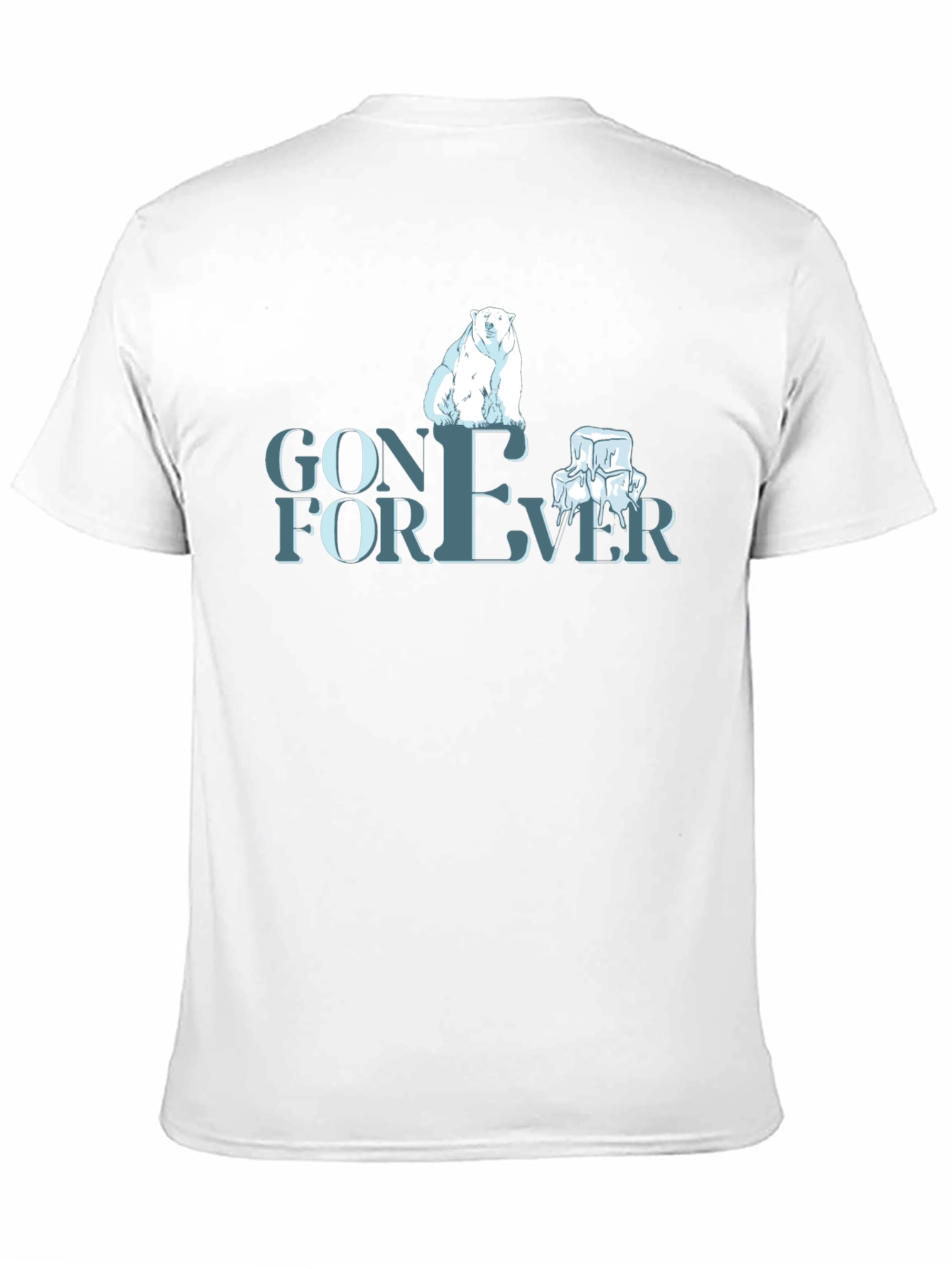 Black Gone Forever Graphic T-Shirt view 11