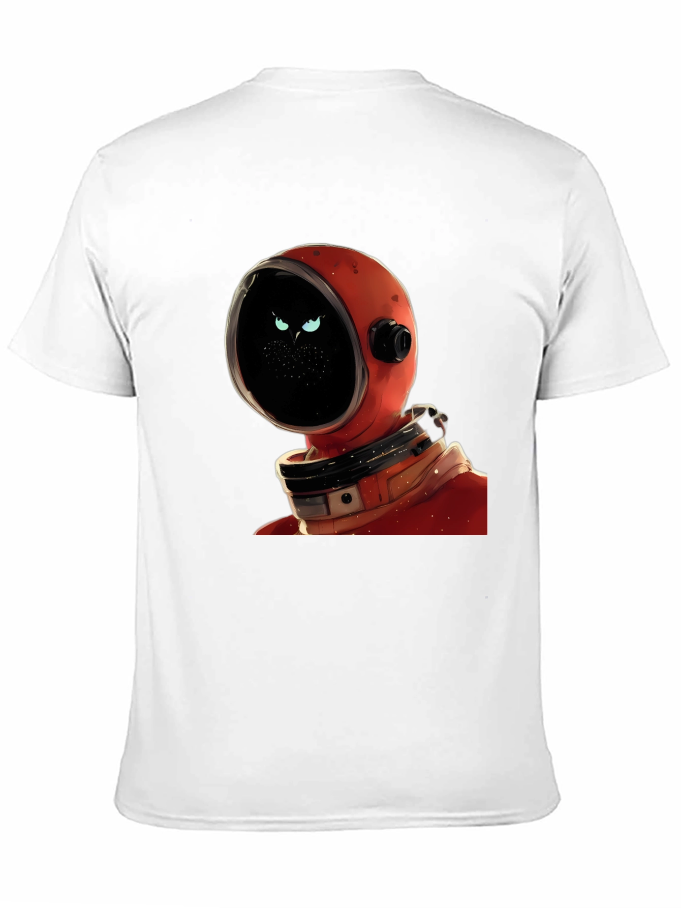 Black Astronaut Cat Graphic Tee - Space Kitty T-Shirt view 11
