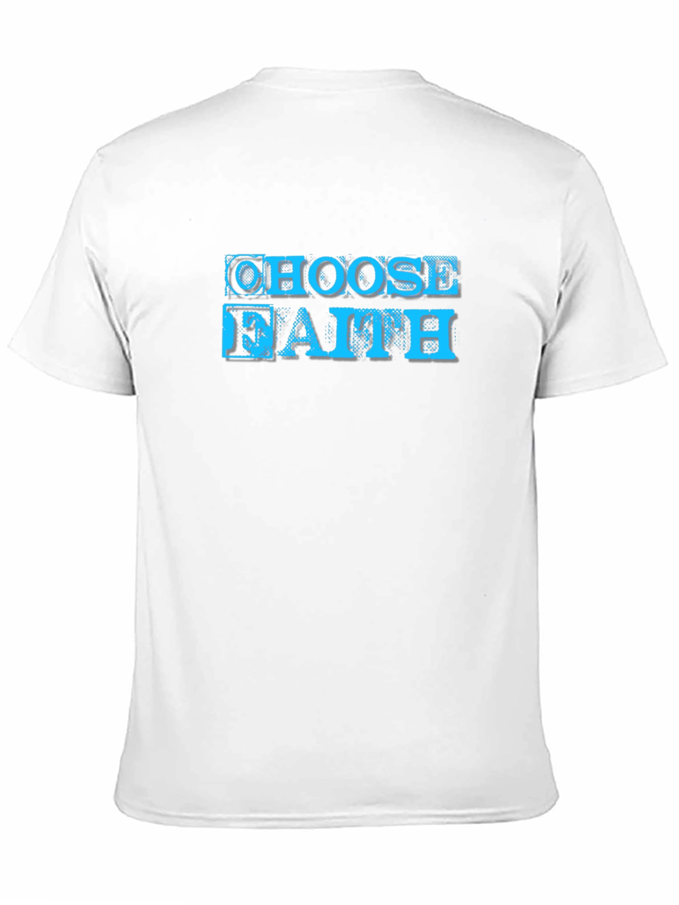 Black Choose Faith Graphic T-Shirt - Soft Cotton Blend view 11