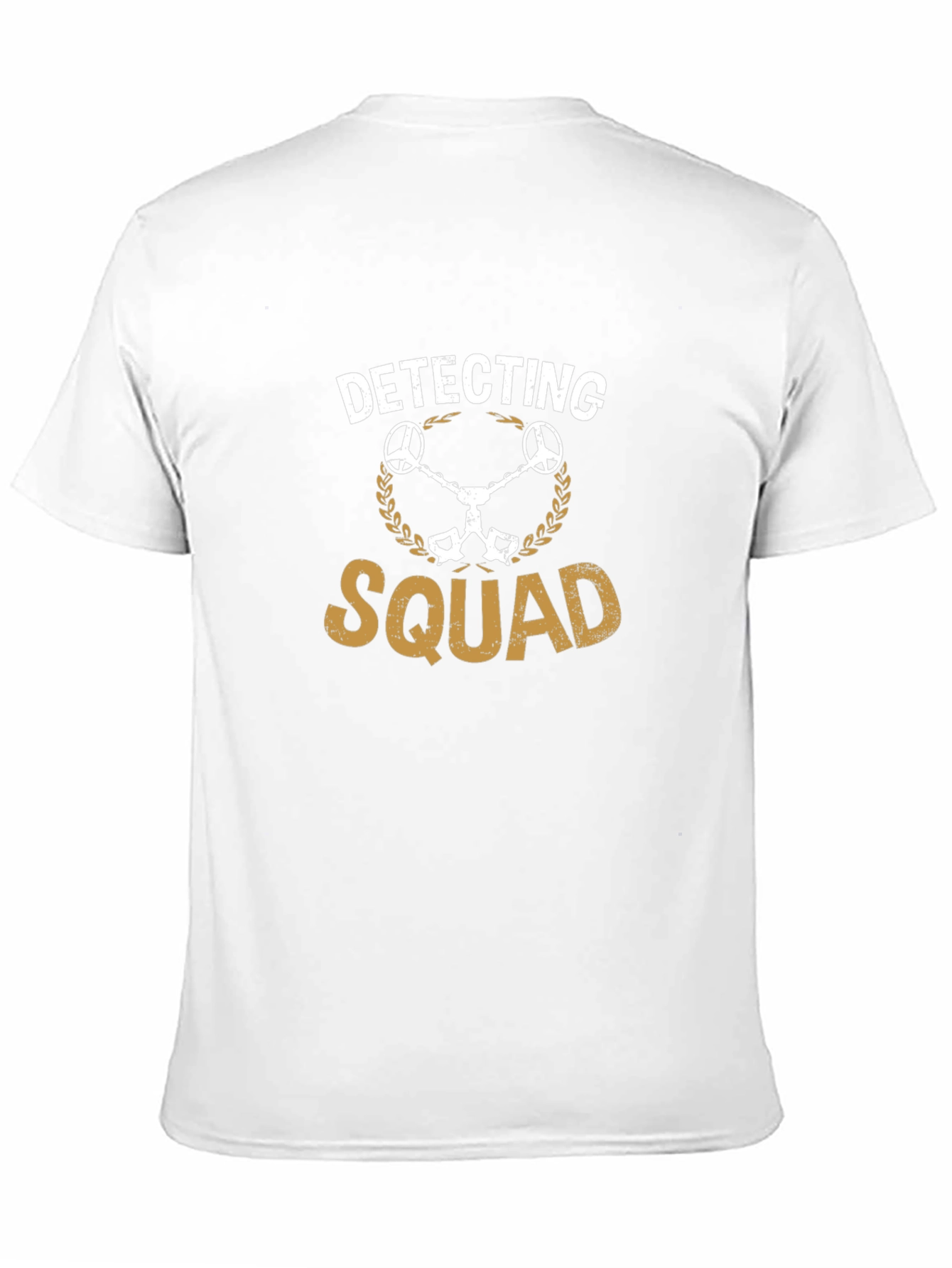Black Detecting Squad T-Shirt - Metal Detecting Enthusiast view 11