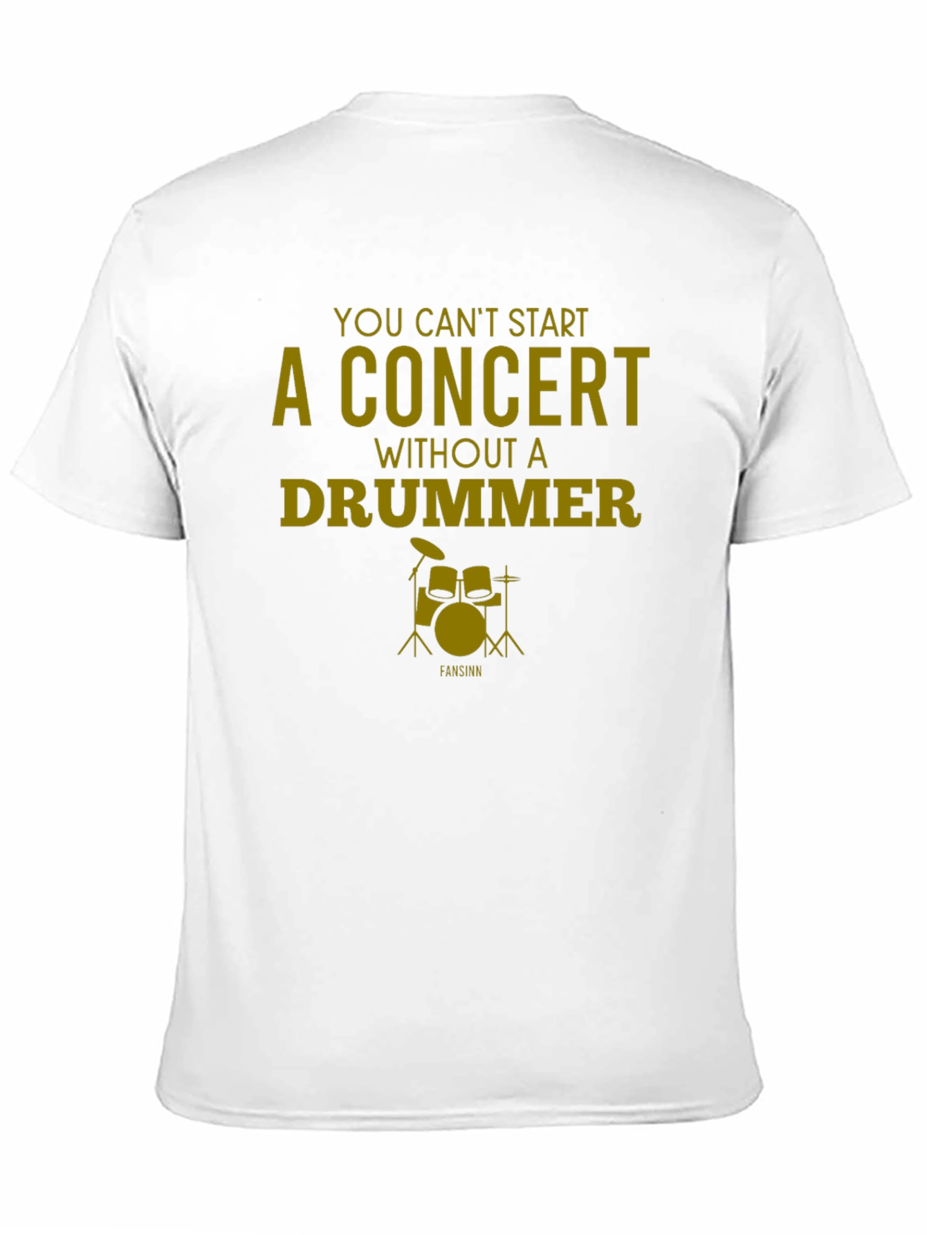Black Concert Drummer Graphic Tee view 11