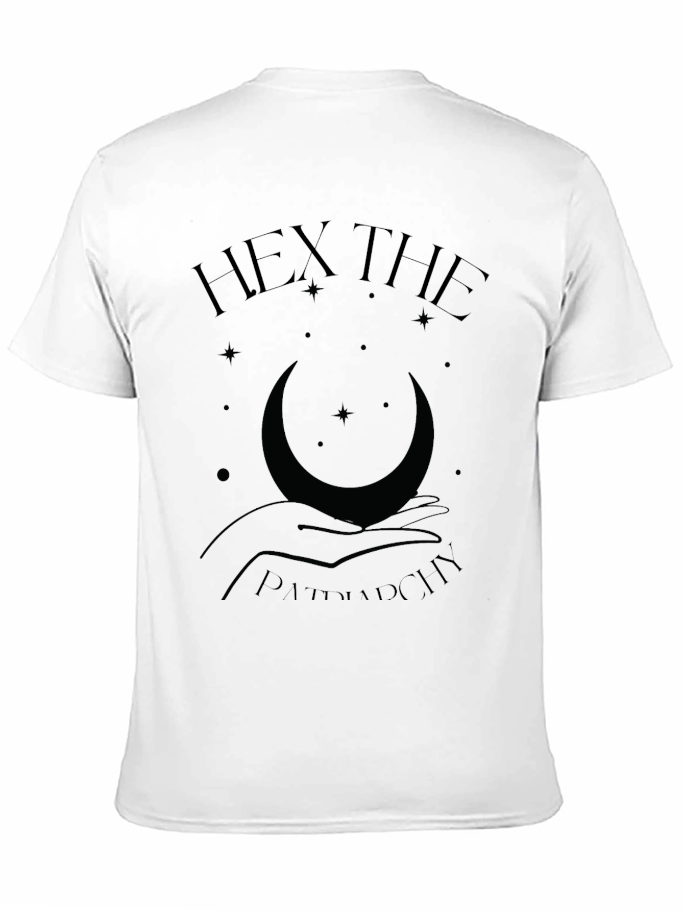 Black Hex the Patriarchy Graphic Tee view 11