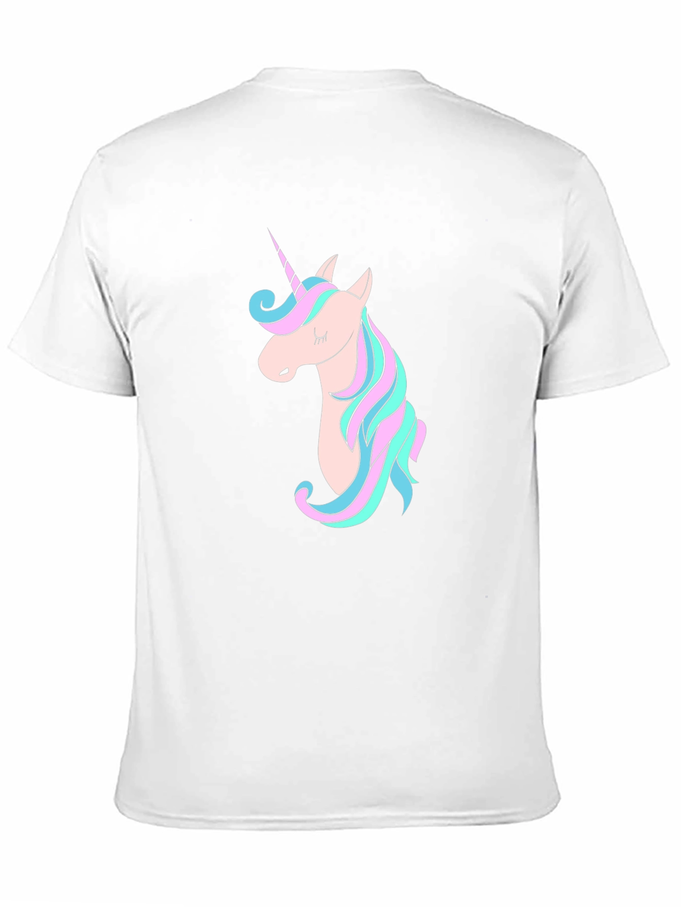 Black Unicorn Graphic Black T-Shirt view 11