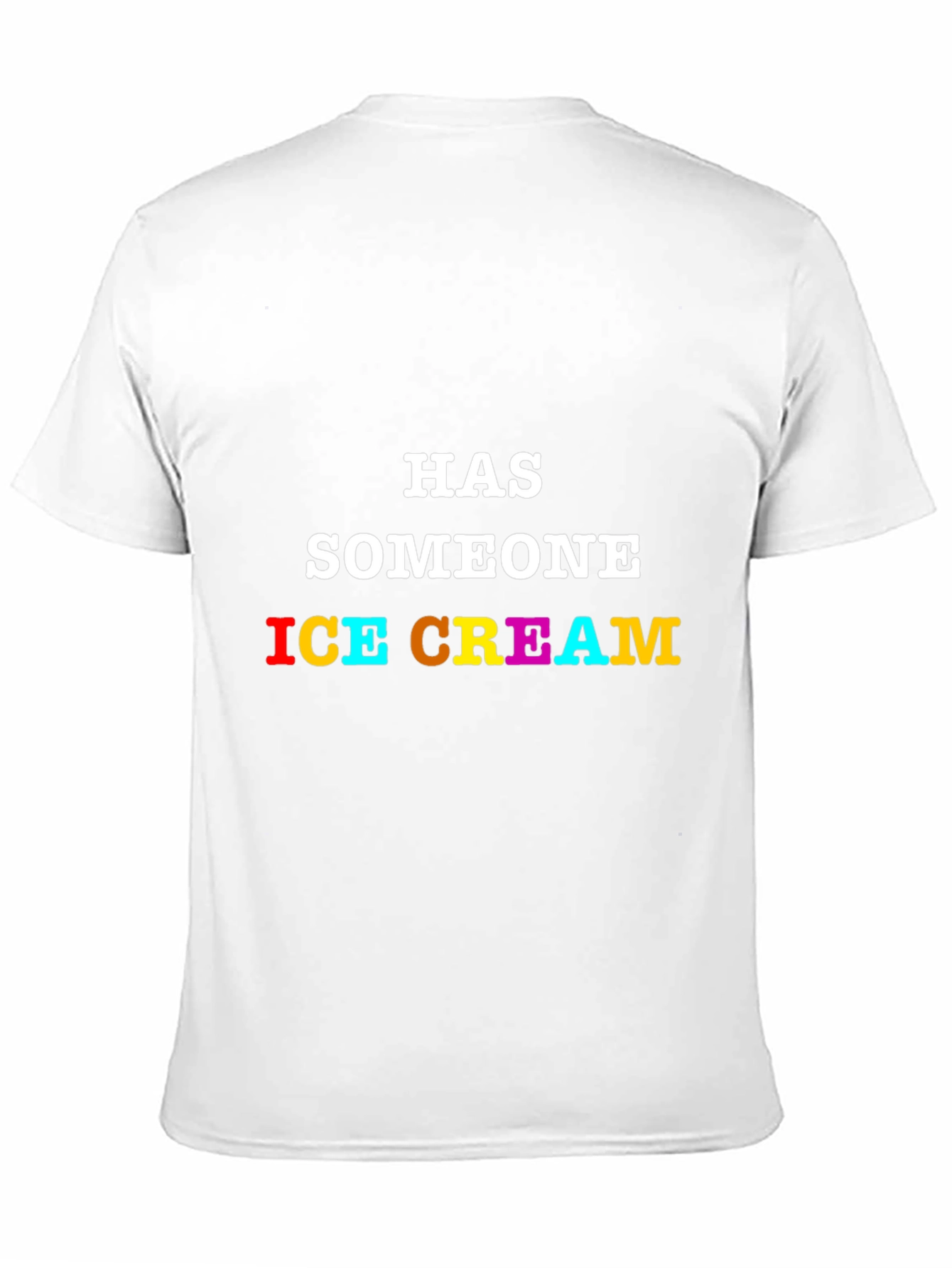 Black Has Someone Ice Cream T-Shirt - Fun Novelty Tee view 11
