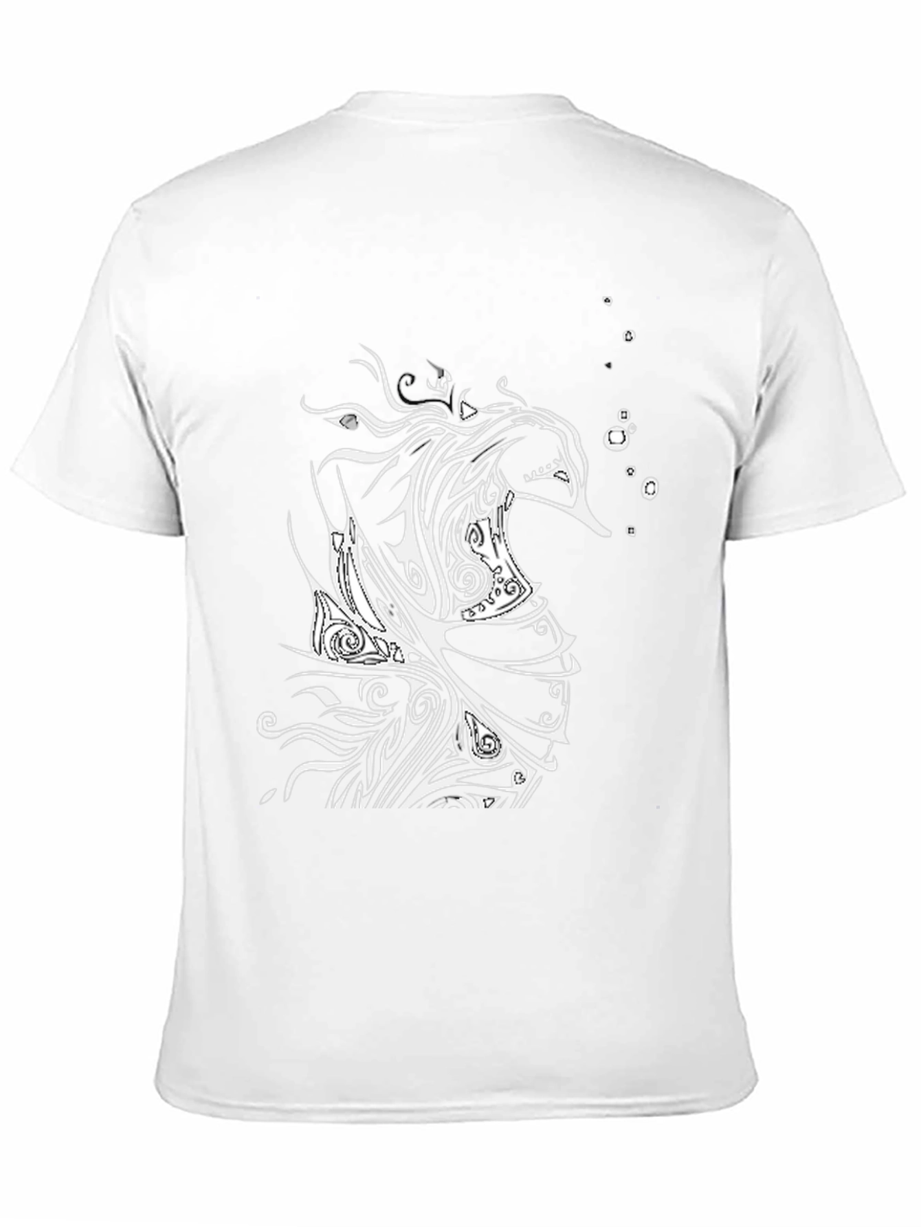 Black Black Seahorse Graphic Tee view 11