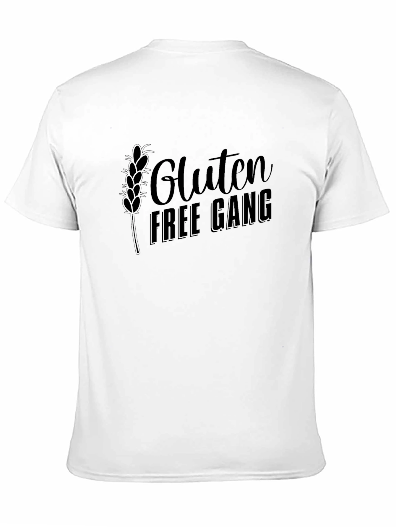 Black Gluten Free Gang Black T-Shirt view 11