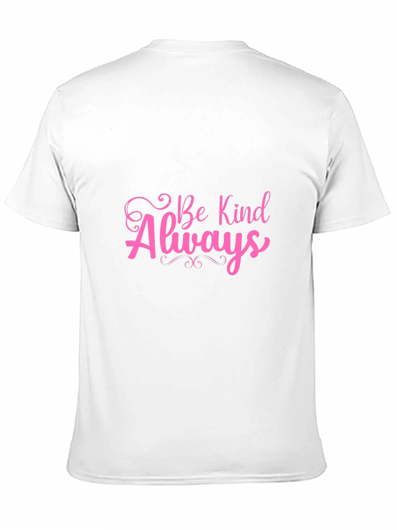 Black Be Kind Always Graphic Tee - Black Unisex T-Shirt view 11