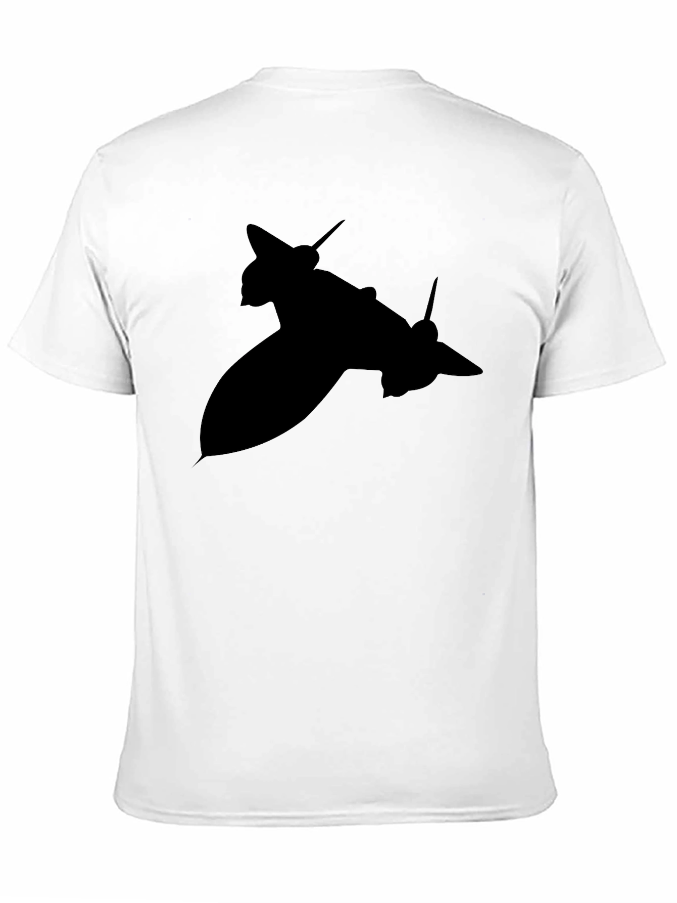 Black Stealth Jet Black T-Shirt - Aviation Enthusiast Apparel view 11