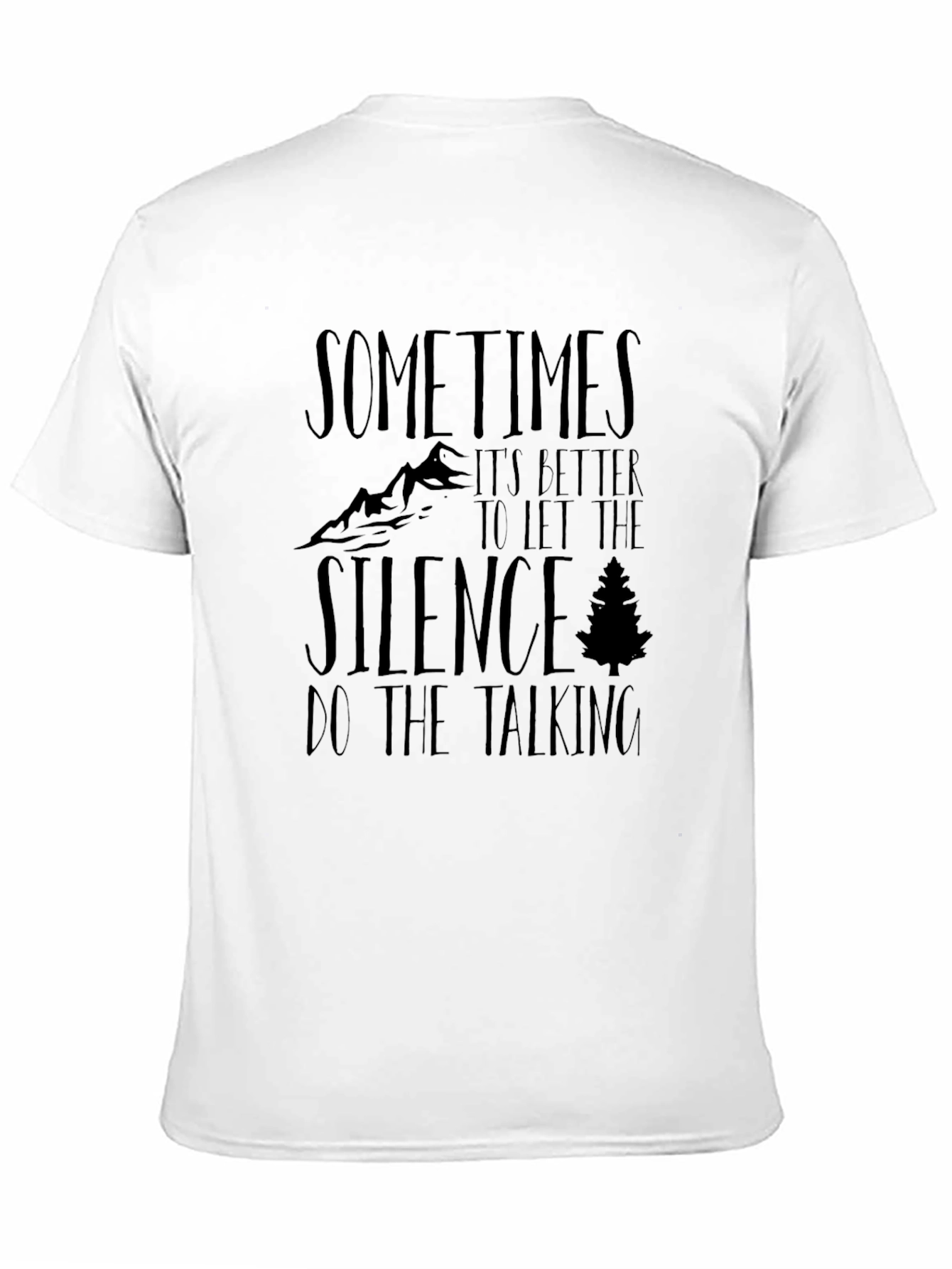 Black Silence Talking T-Shirt view 11