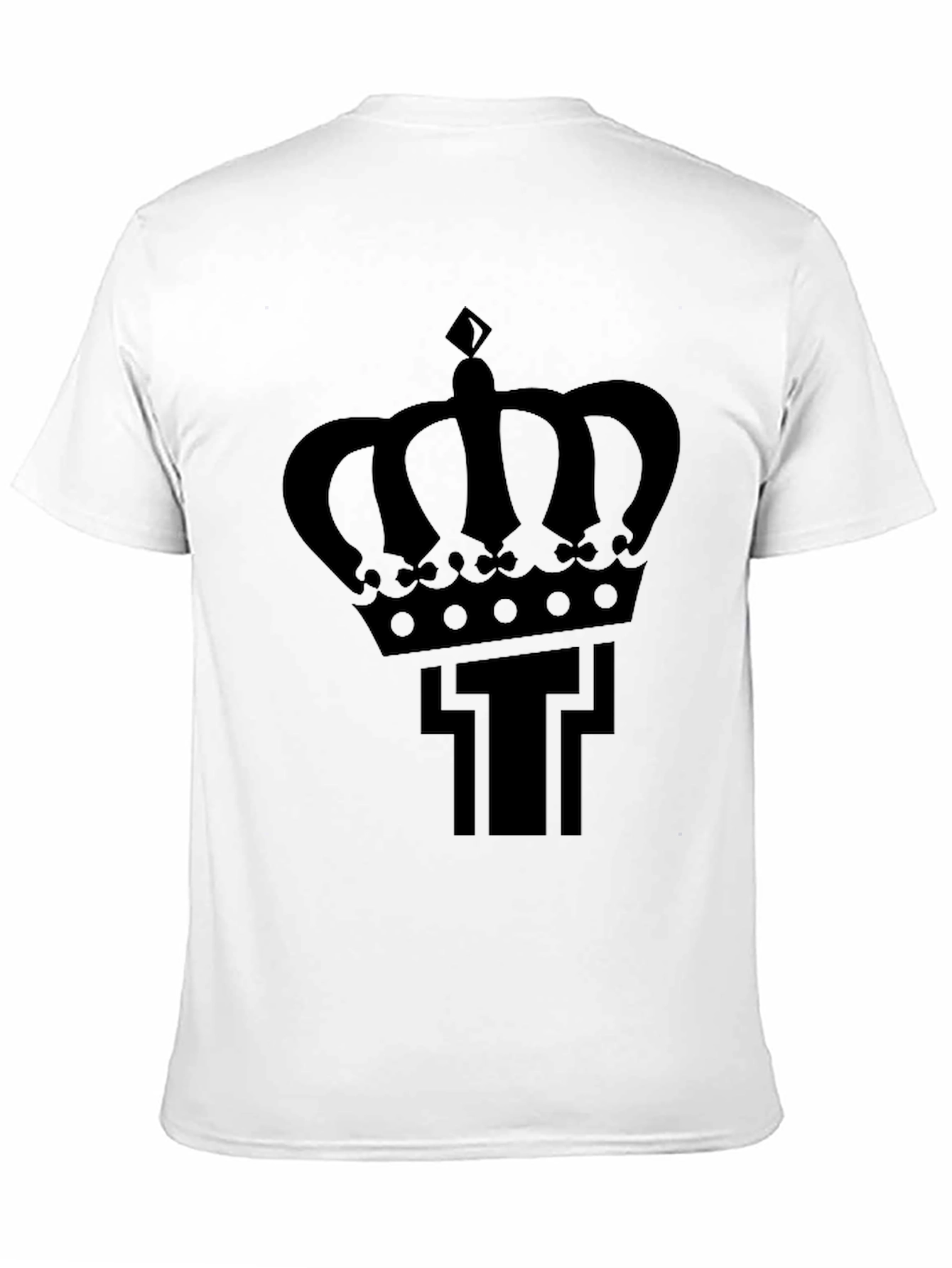 Black Crown T Black Graphic Tee view 11