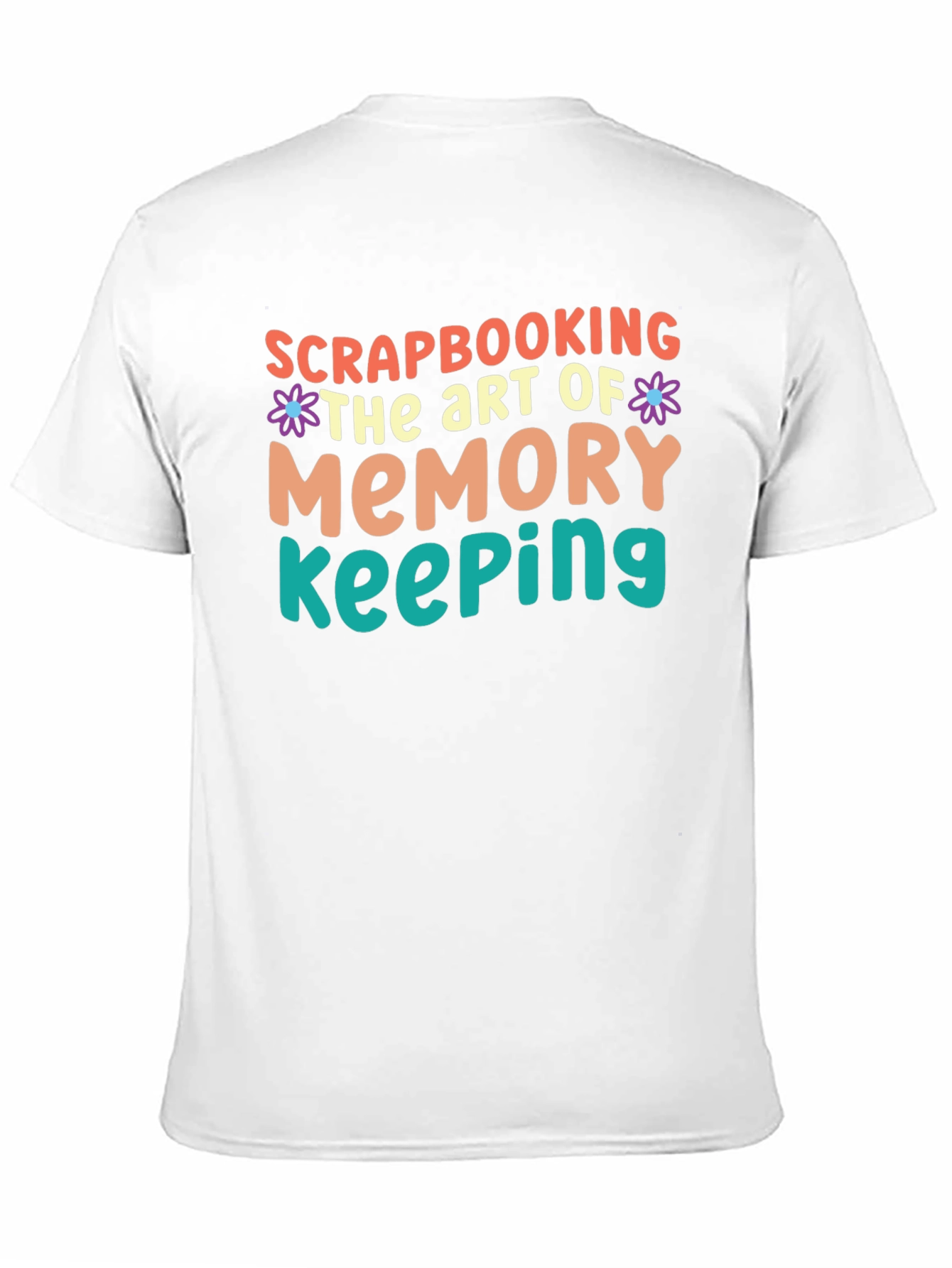 Black Scrapbooking Memory Keeping Graphic Tee view 11
