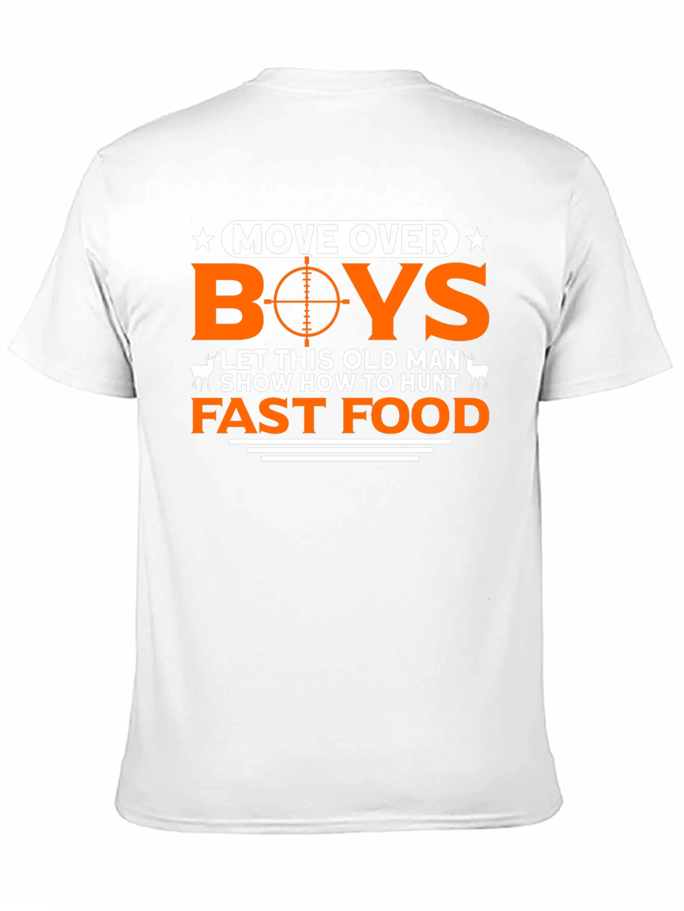 Black Funny Hunting T-Shirt: Move Over Boys view 11