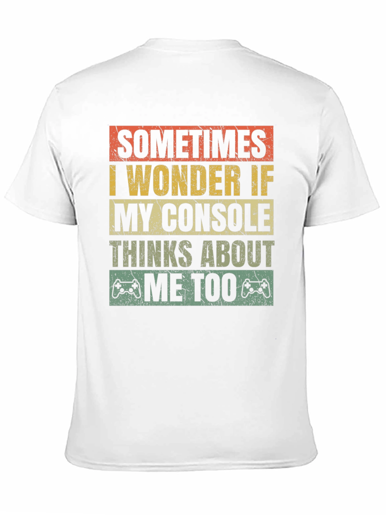 Black Gamer Console Humor T-Shirt view 11