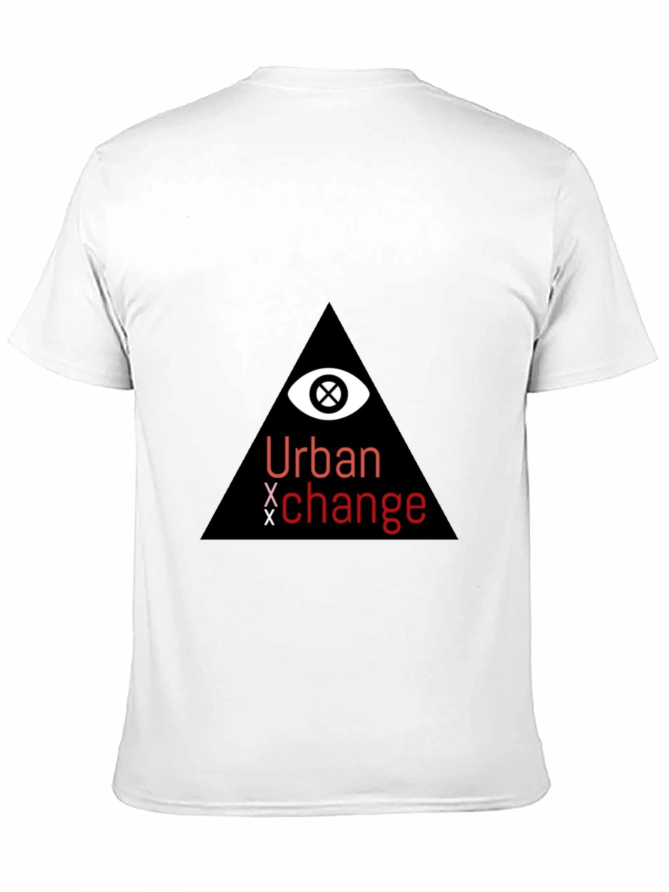 Black Urban Exchange Graphic Tee - Black Cotton Blend view 11