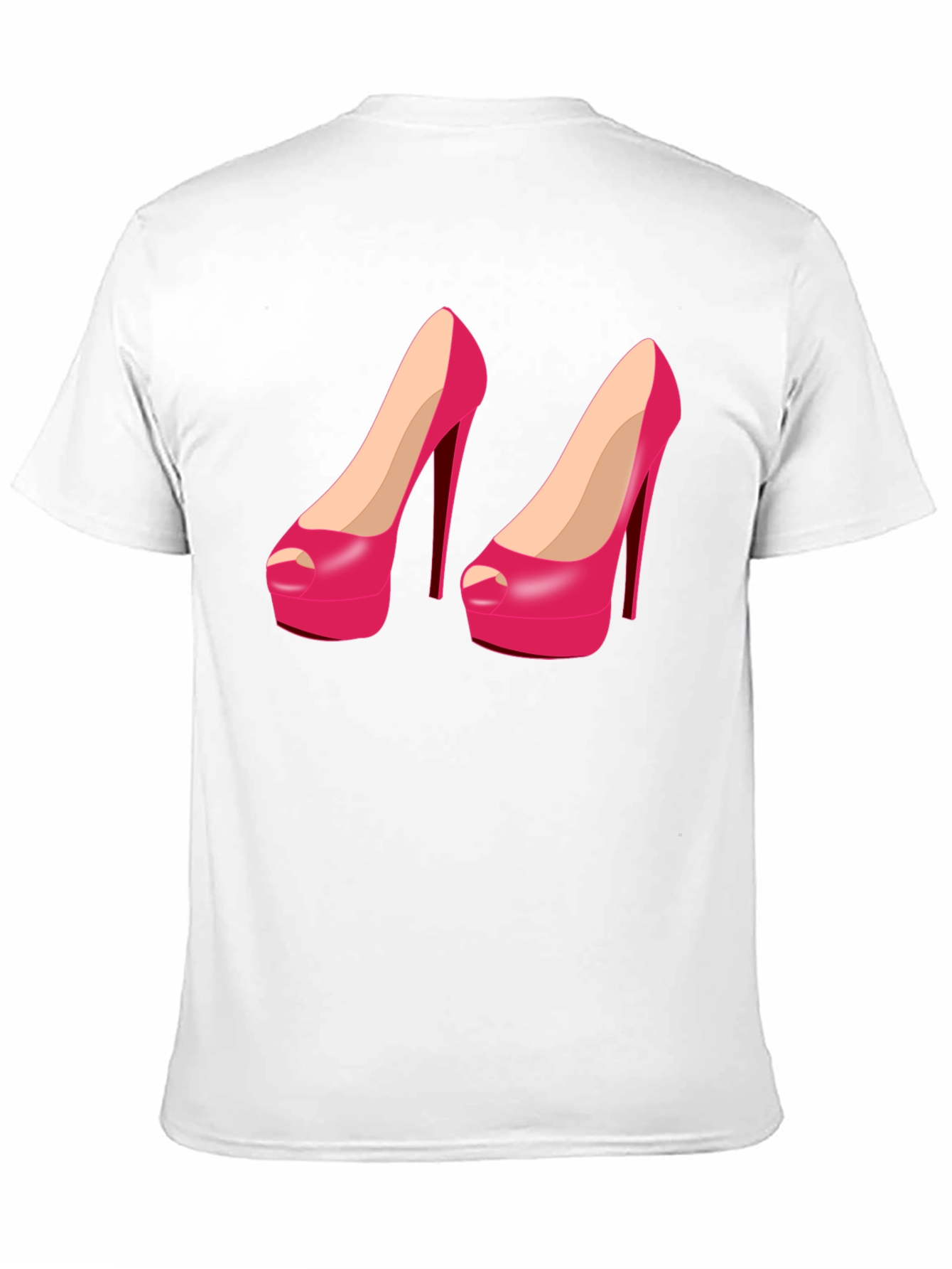 Black Stiletto Heel Graphic Tee view 11
