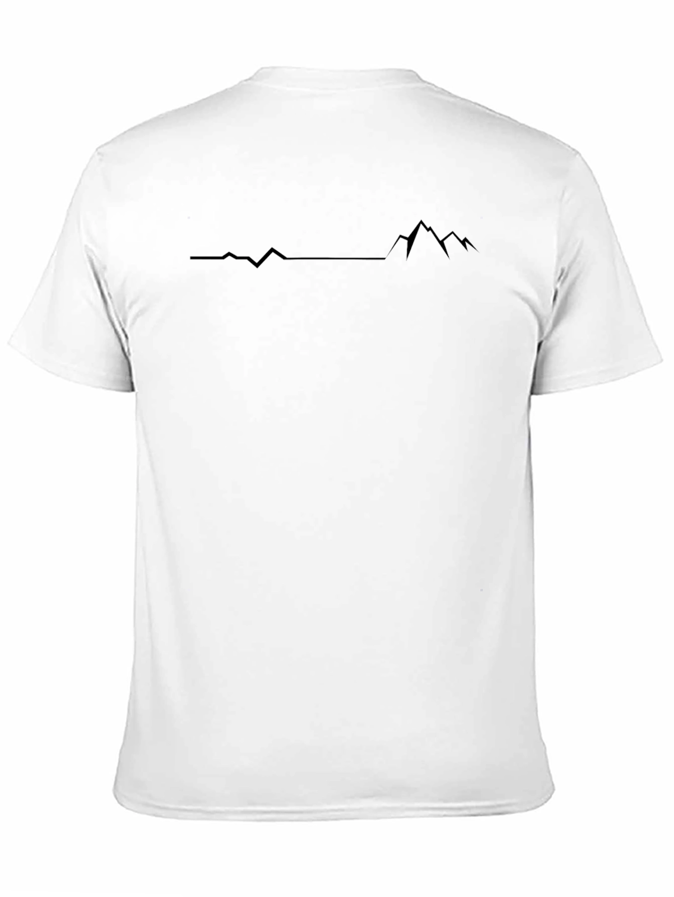 Black Mountain Peak Graphic Tee - Black view 11