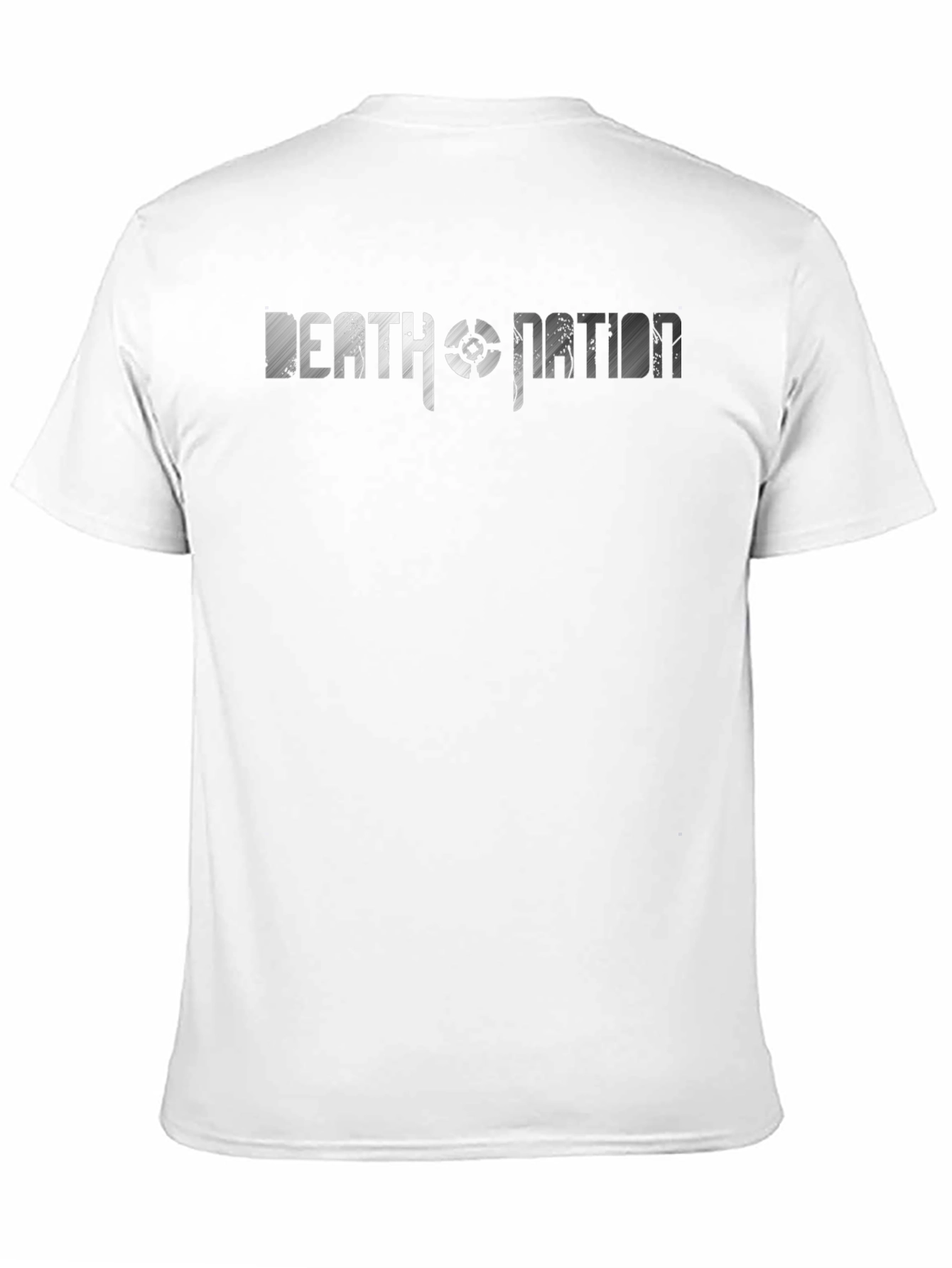 Black Death Nation Graphic Print Black T-Shirt view 11