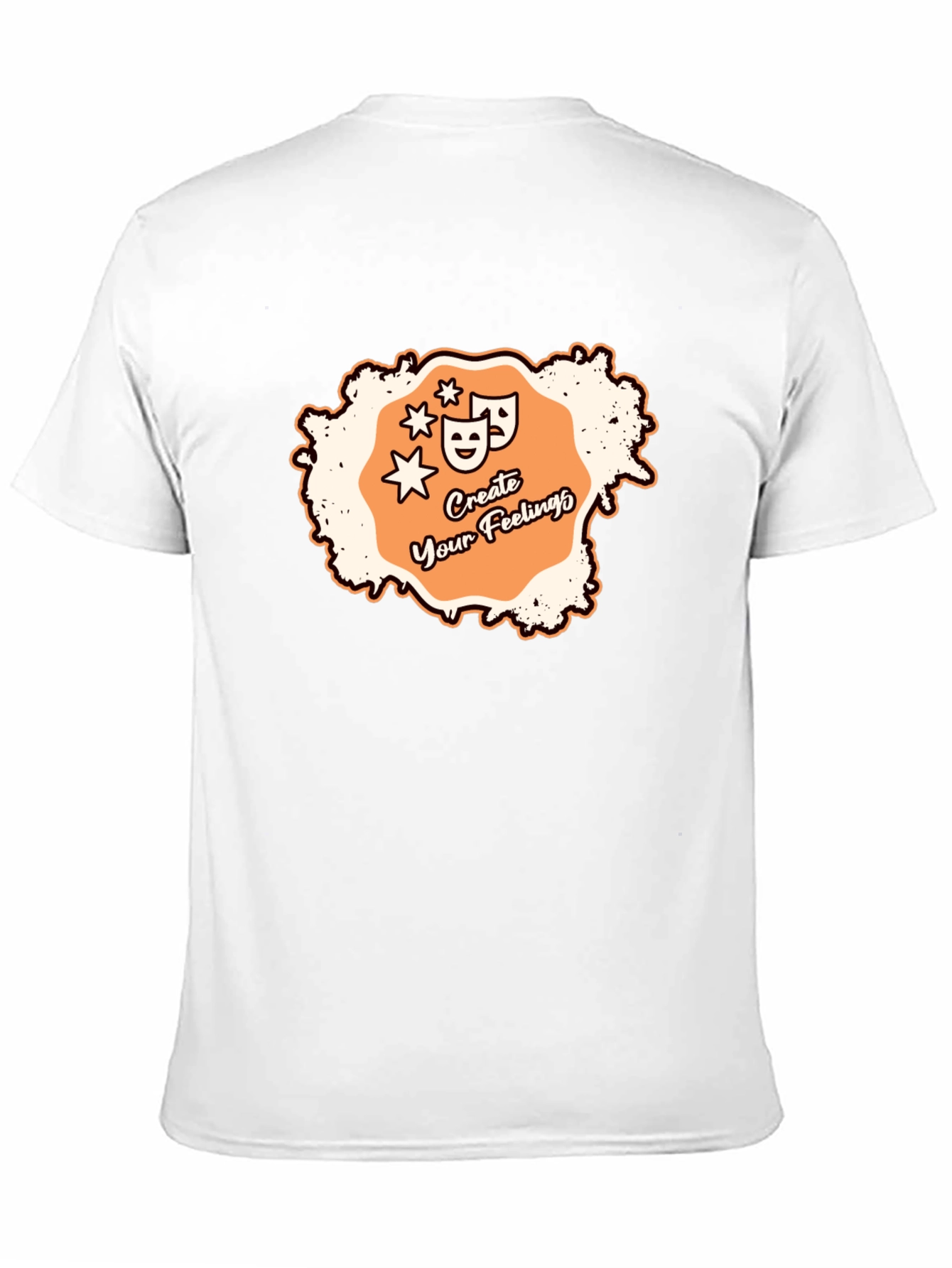 Black Create Your Feelings Graphic Tee view 11