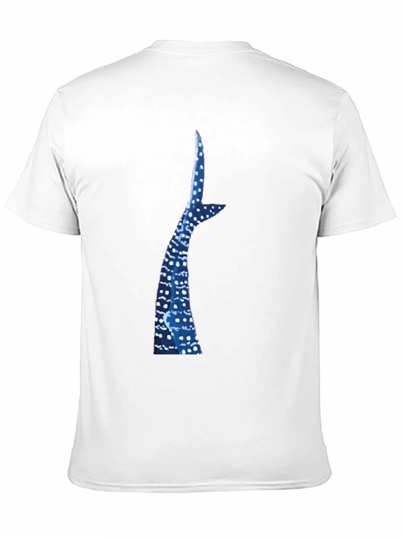 Black Whale Shark Tail T-Shirt - Marine Life Tee view 11