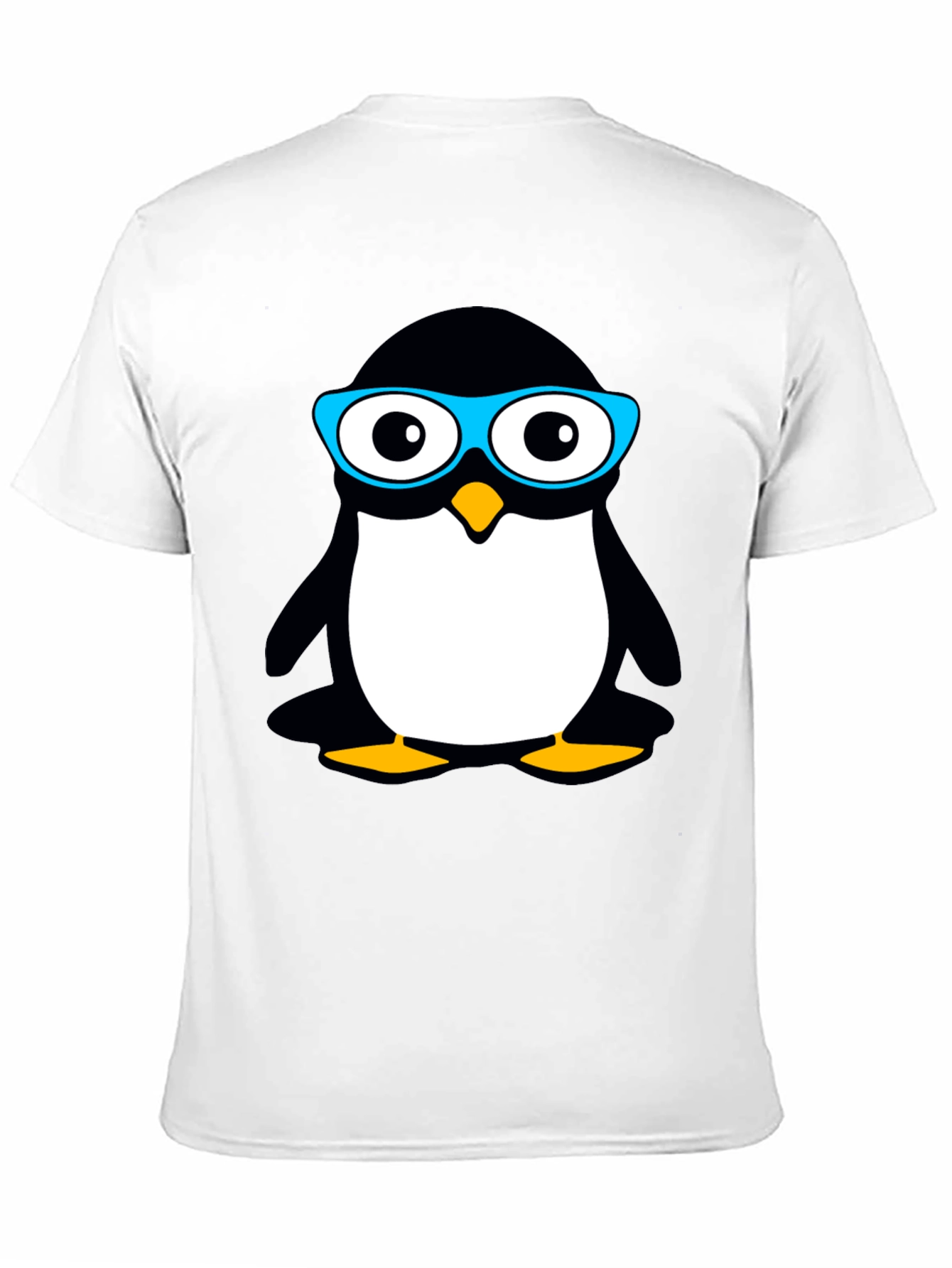 Black Cool Penguin Graphic T-Shirt view 11
