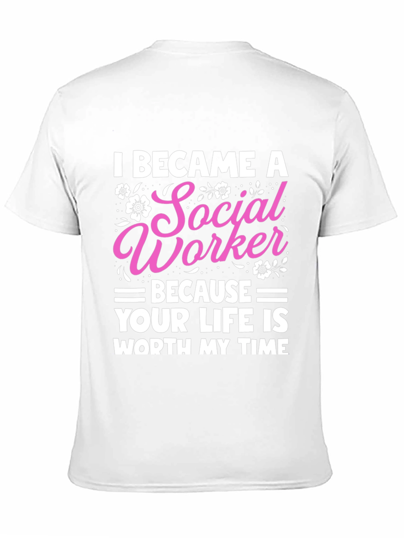Black Social Worker T-Shirt: Worth My Time view 11