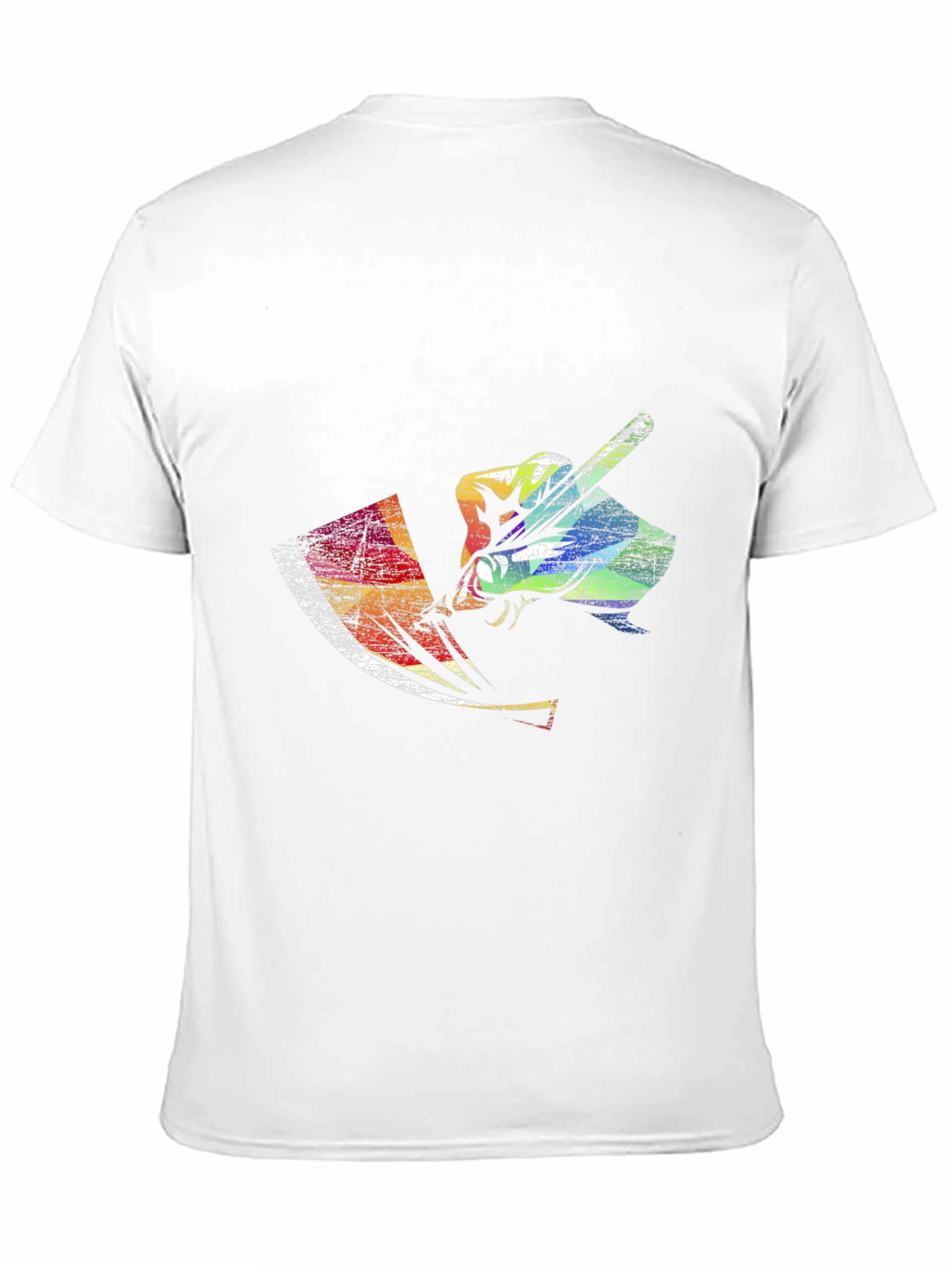 Black Colorful Artist T-Shirt view 11