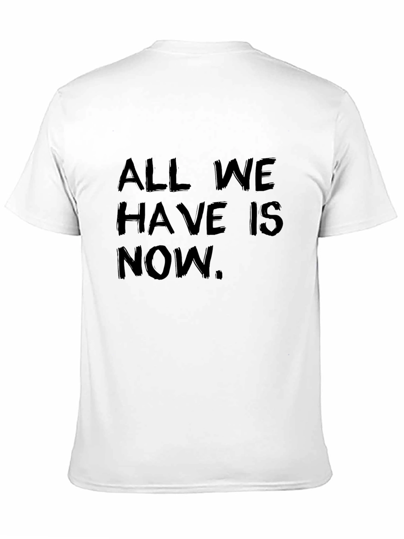 Black All We Have is Now - Men's Black Graphic Tee view 11