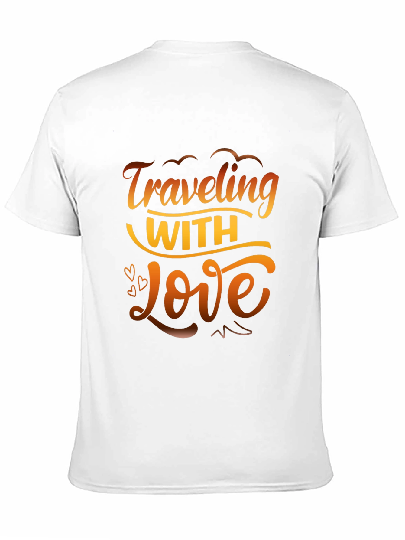 Black Traveling With Love Graphic T-Shirt view 11