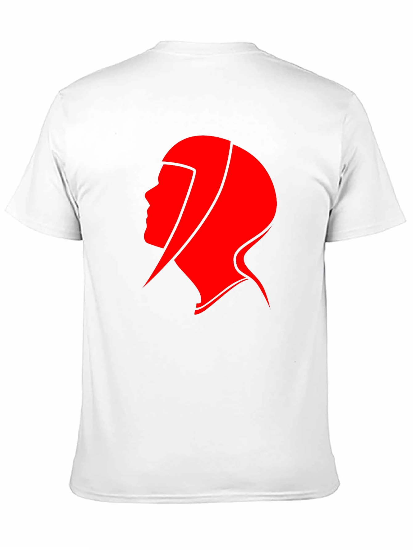 Black Red Haired Lady Graphic Tee - Black view 11