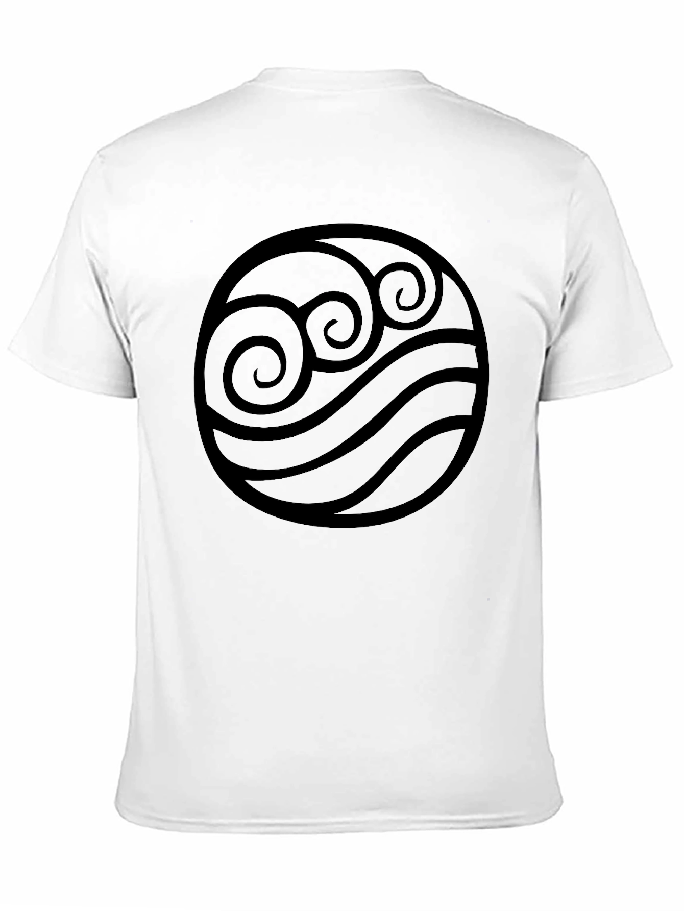 Black Water Tribe Symbol T-Shirt view 11