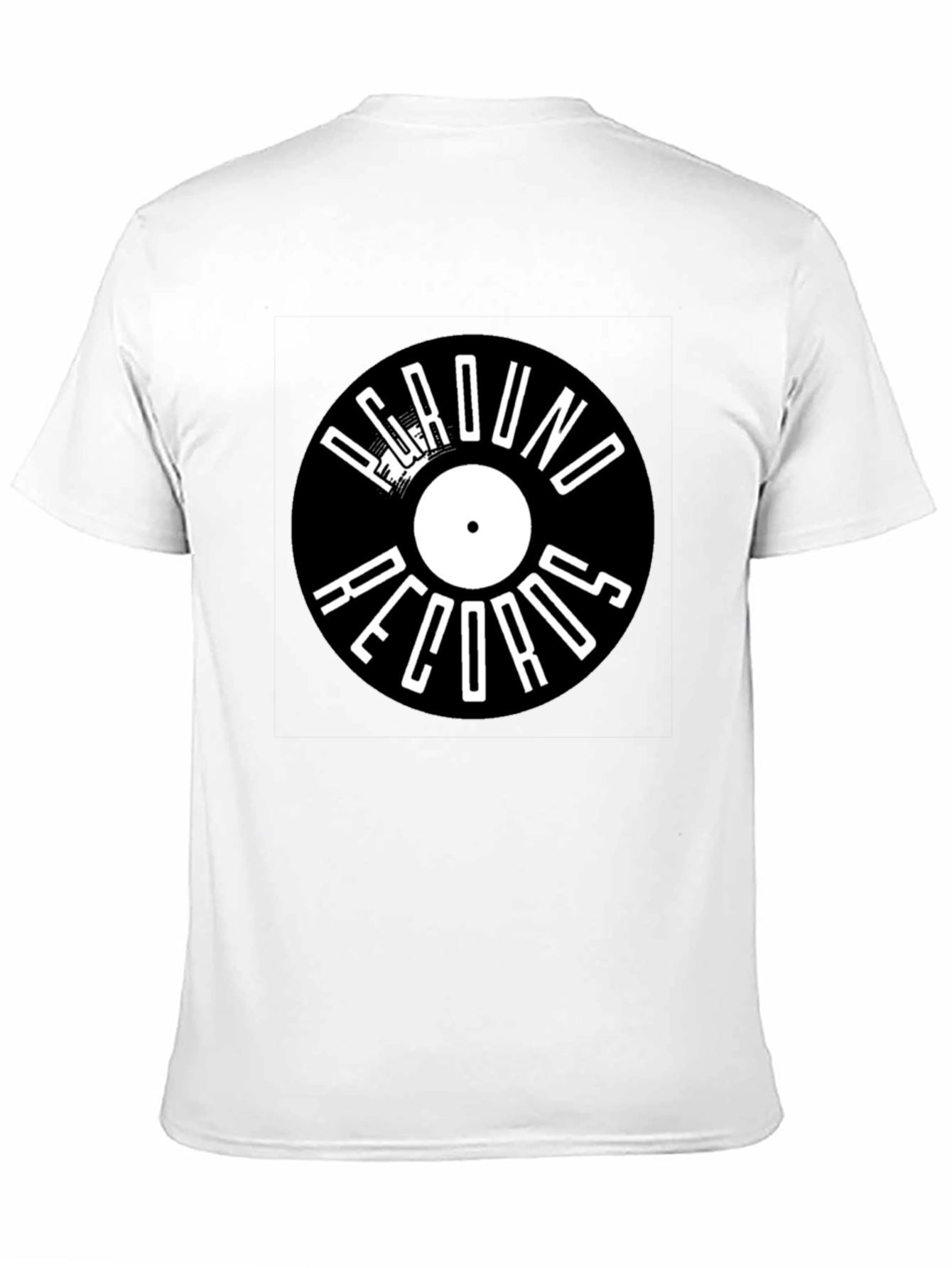 Black Underground Records Vinyl T-Shirt view 11