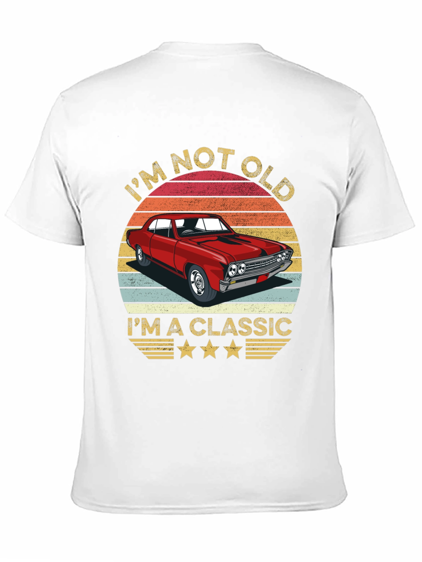 Black I'm Not Old I'm A Classic T-Shirt view 11