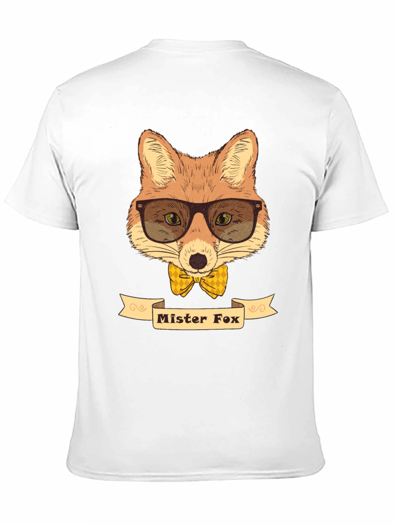 Black Mr. Fox Graphic Tee - Stylish Novelty Shirt view 11