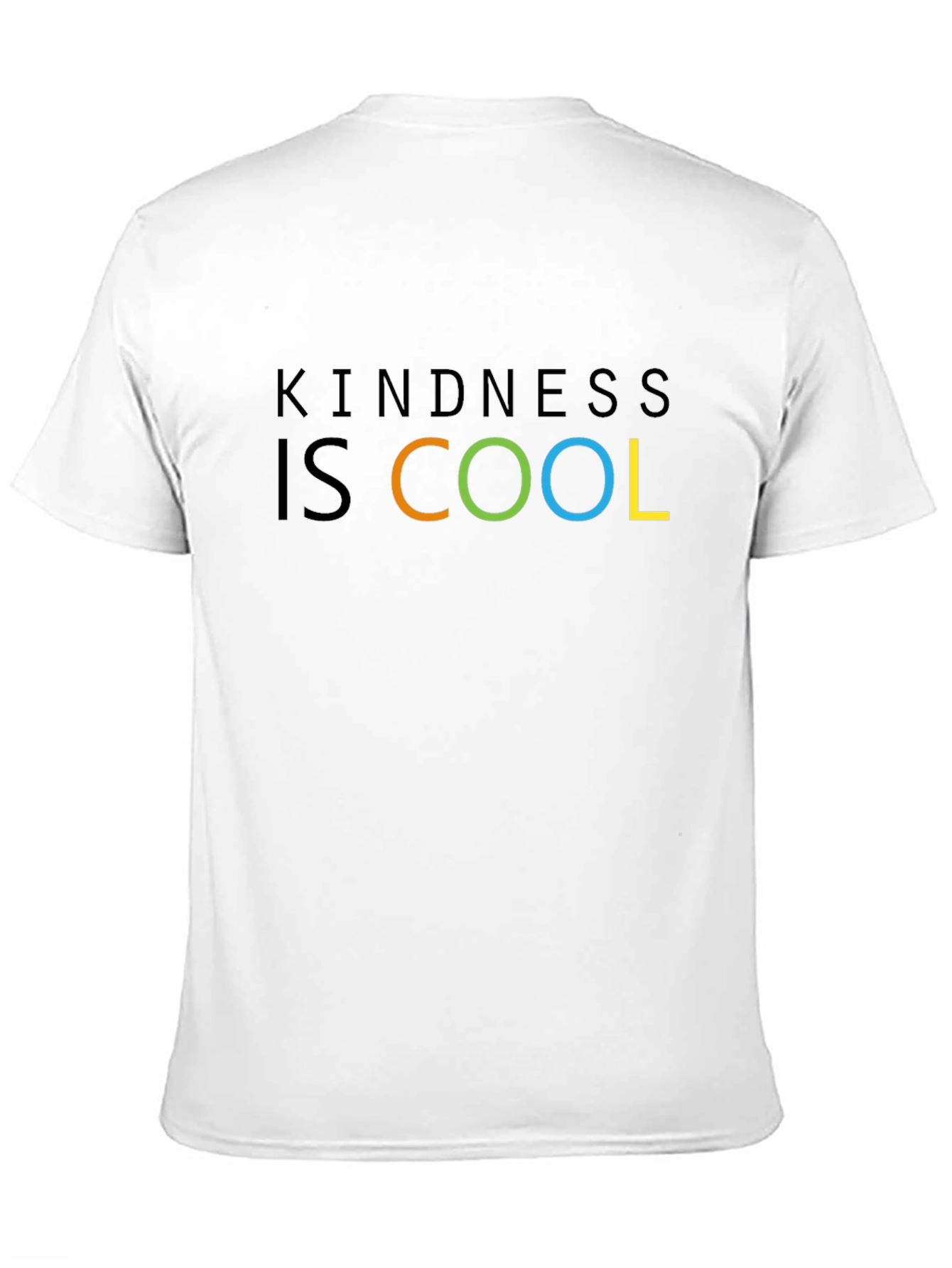 Black Kindness is Cool Graphic Tee - Black view 11