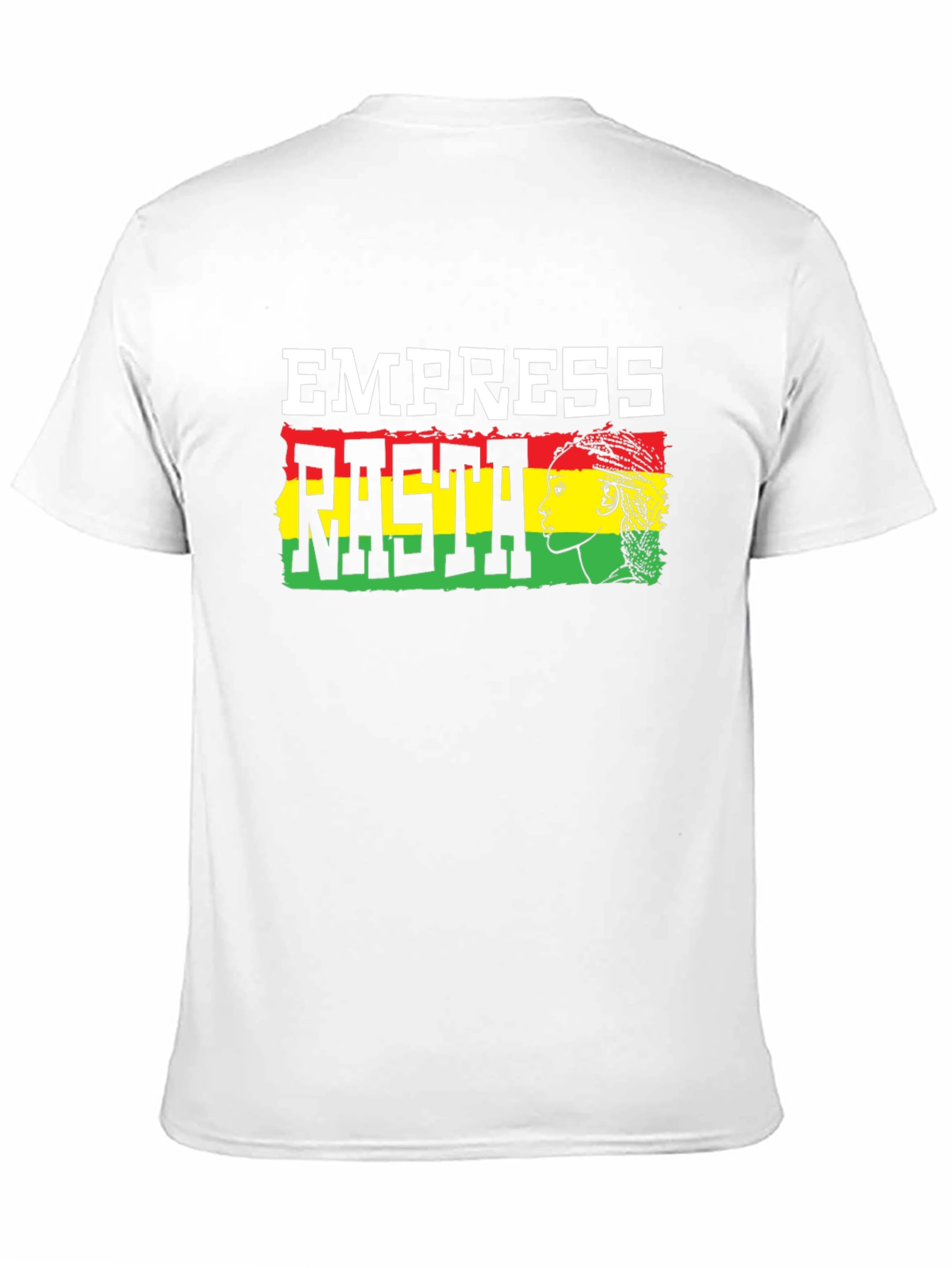 Black Empress Rasta Graphic T-Shirt view 11