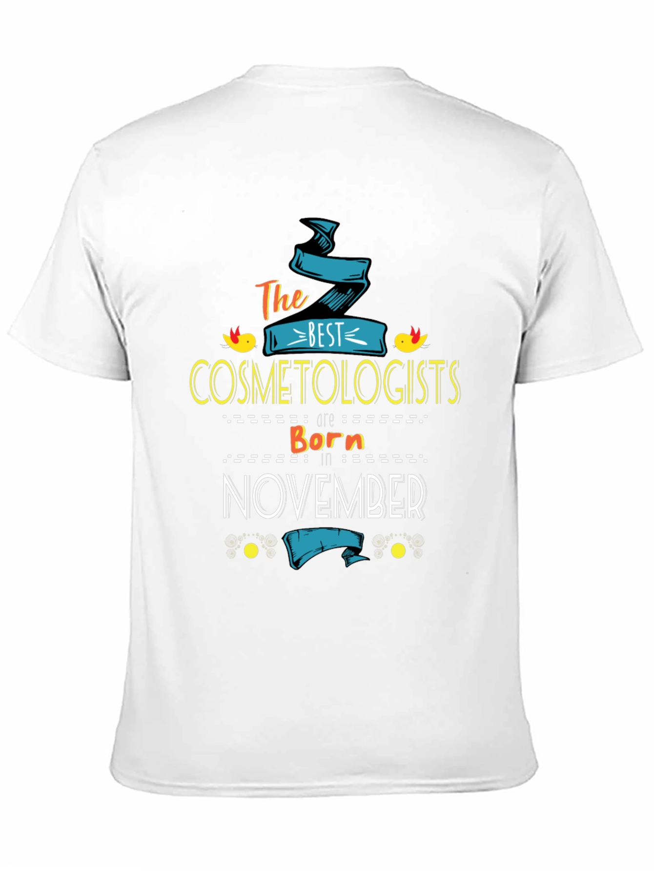 Black Best Cosmetologists Born in November T-Shirt view 11