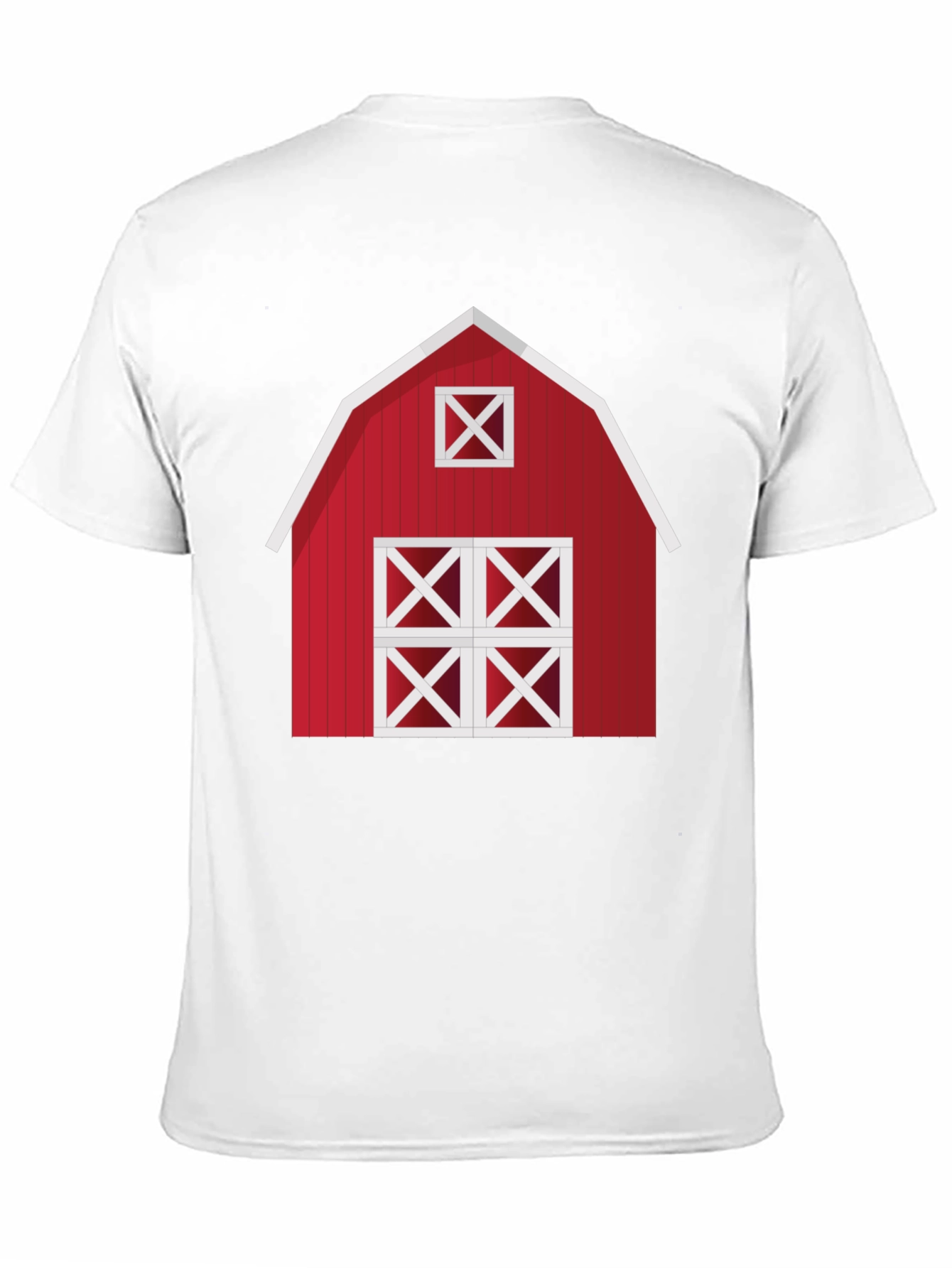 Black Red Barn Graphic Tee - Farmhouse Style view 11