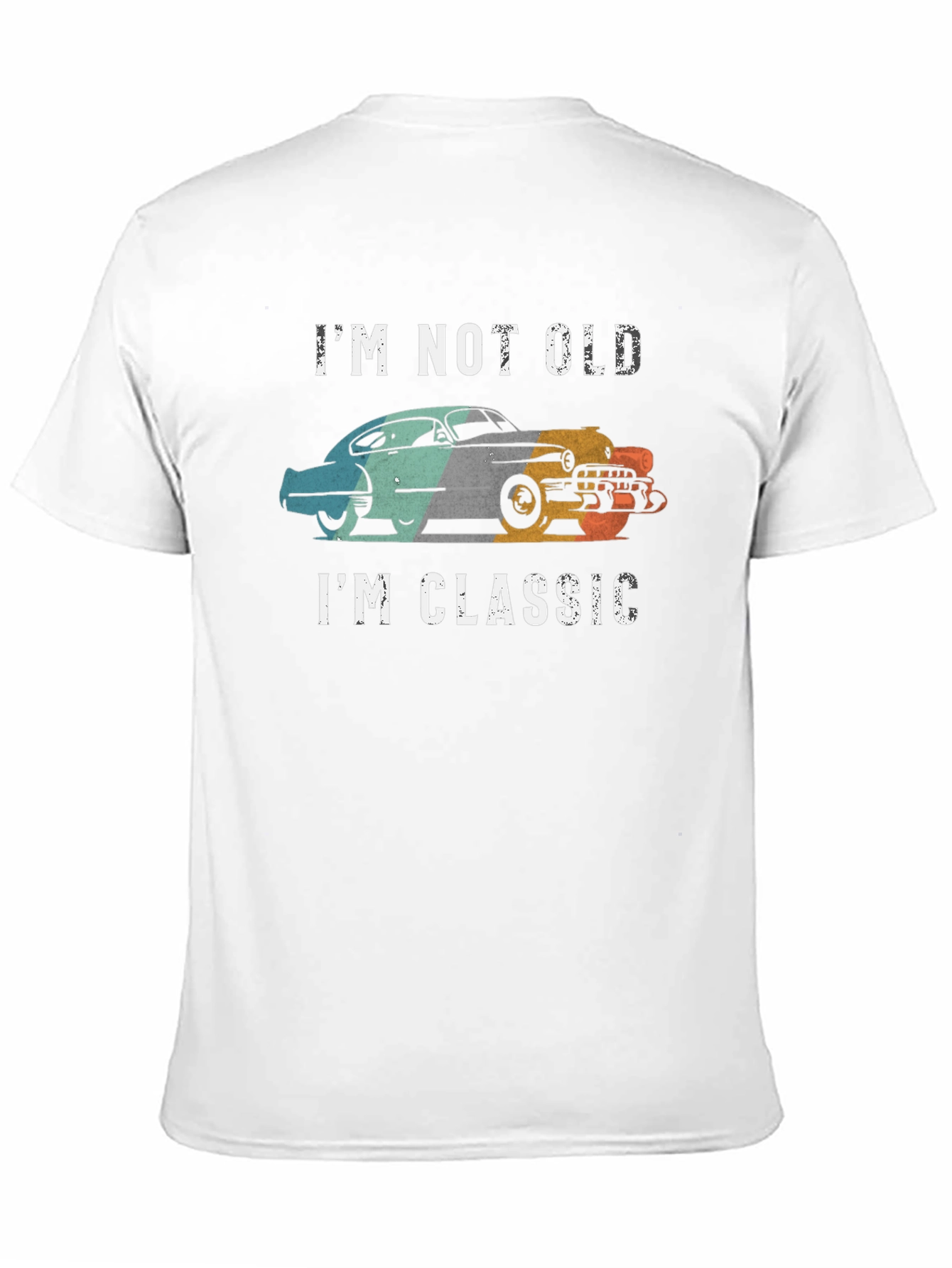 Black I'm Not Old I'm Classic Car T-Shirt view 11