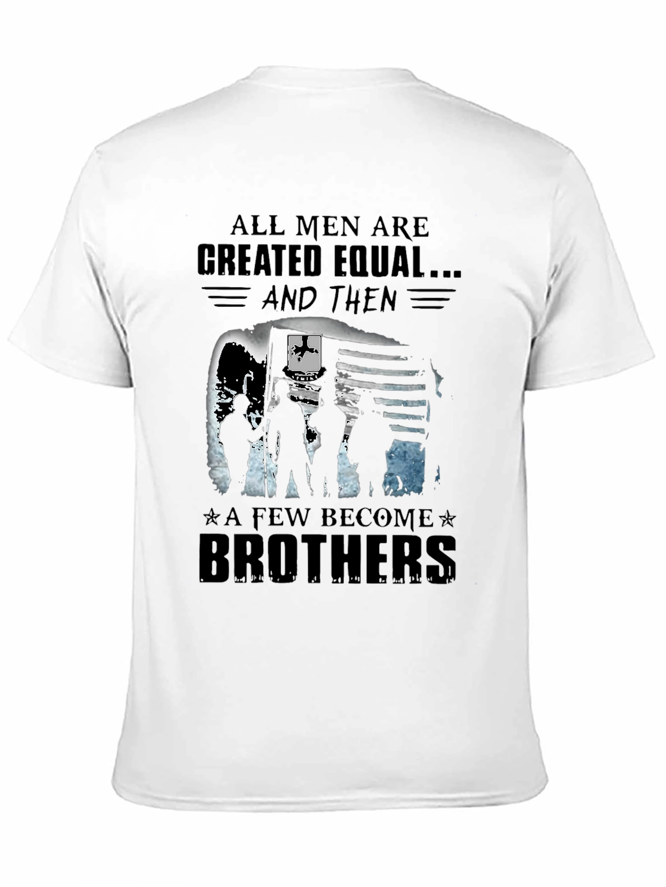Black Brotherhood Graphic Tee - All Men Created Equal view 11