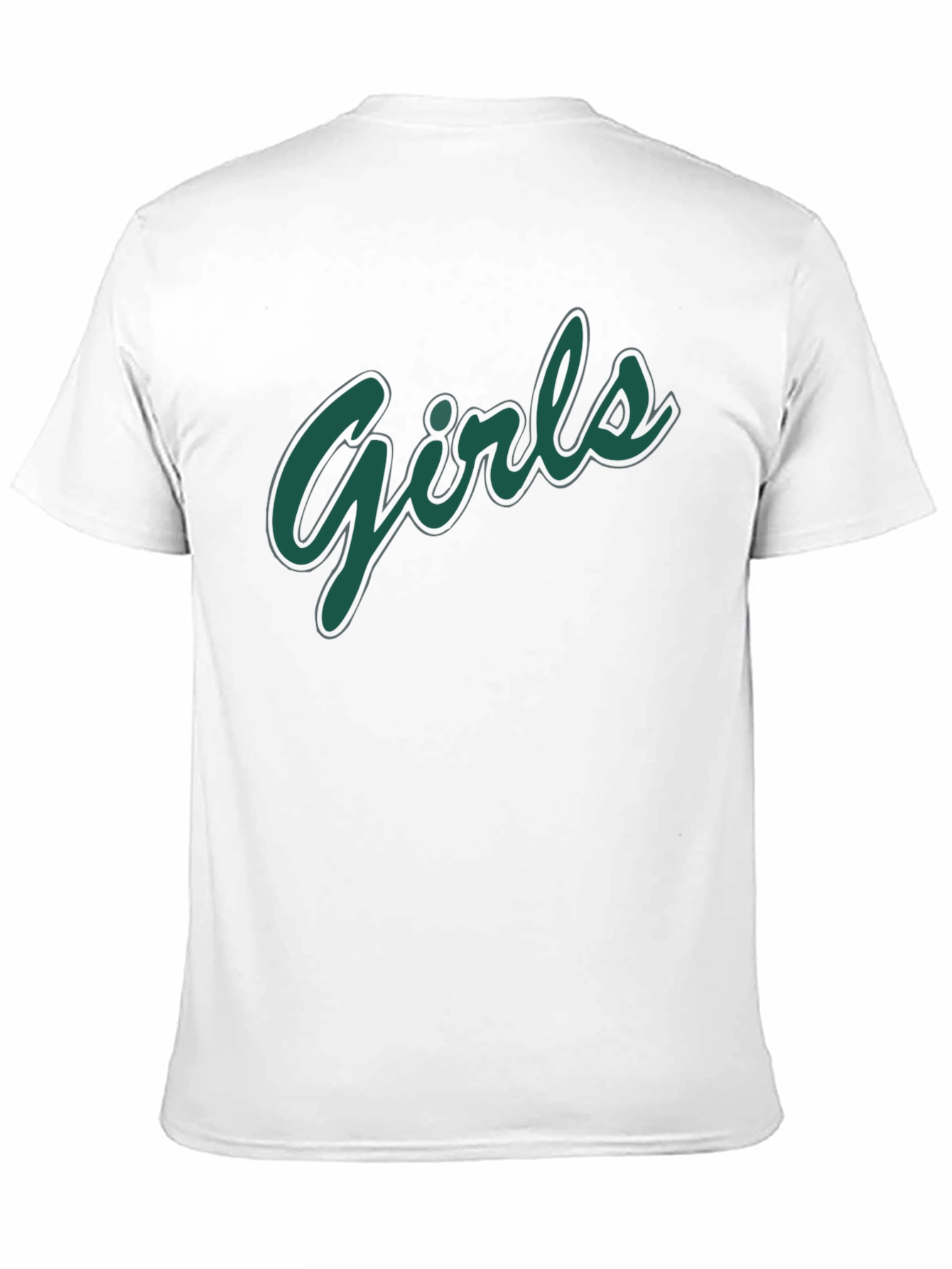 Black Girls Graphic Print Black T-Shirt view 11