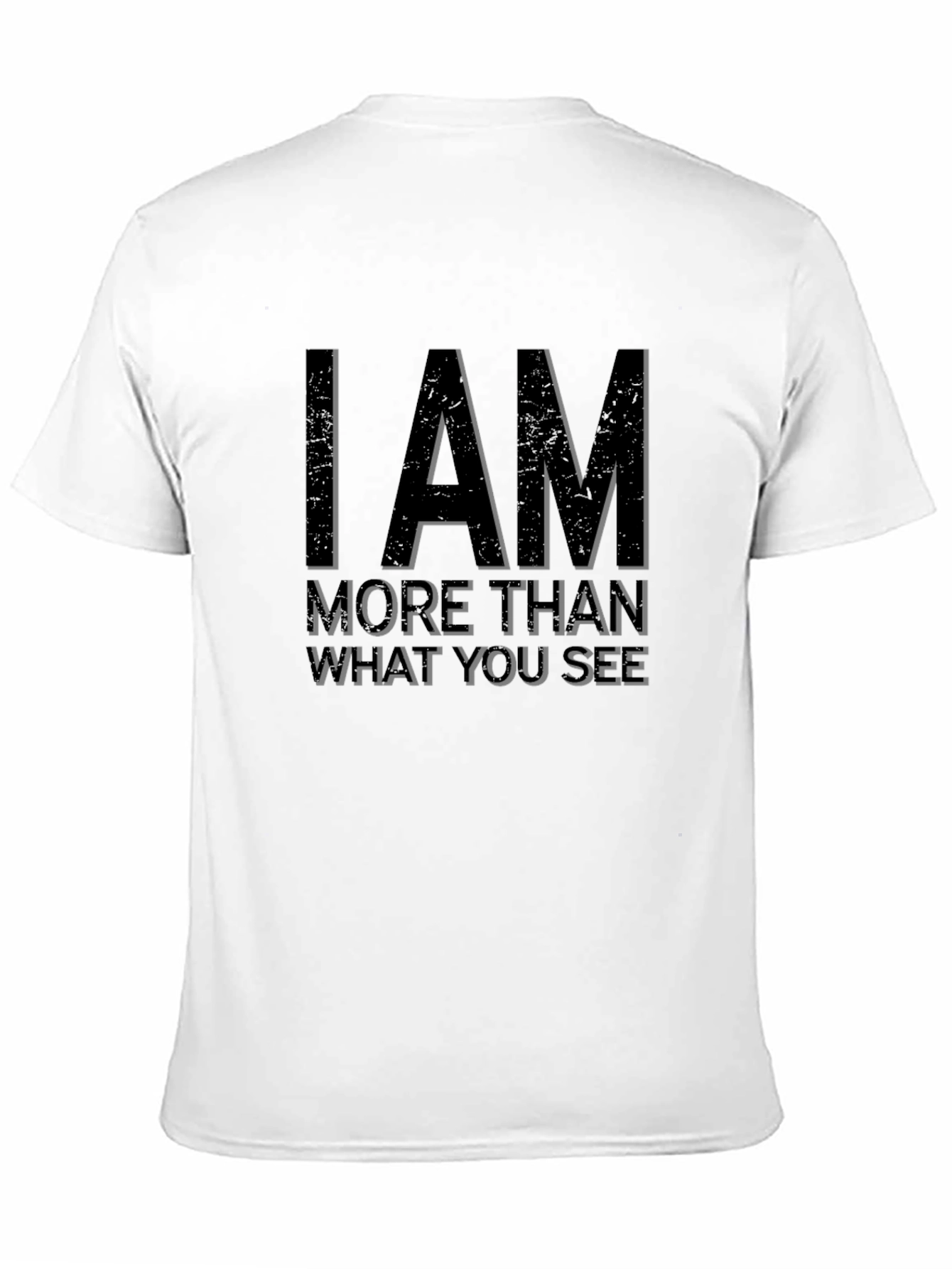 Black I AM More Than What You See Graphic Tee view 11