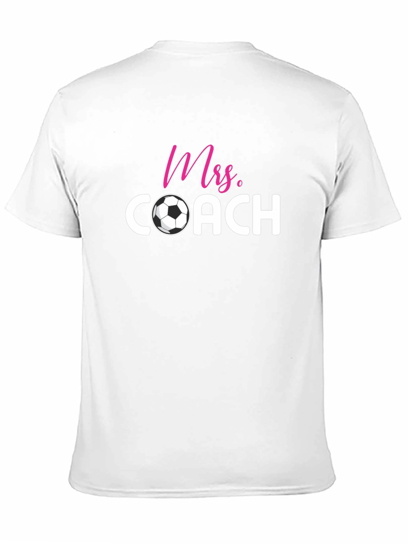 Black Mrs. Coach Soccer T-Shirt view 11