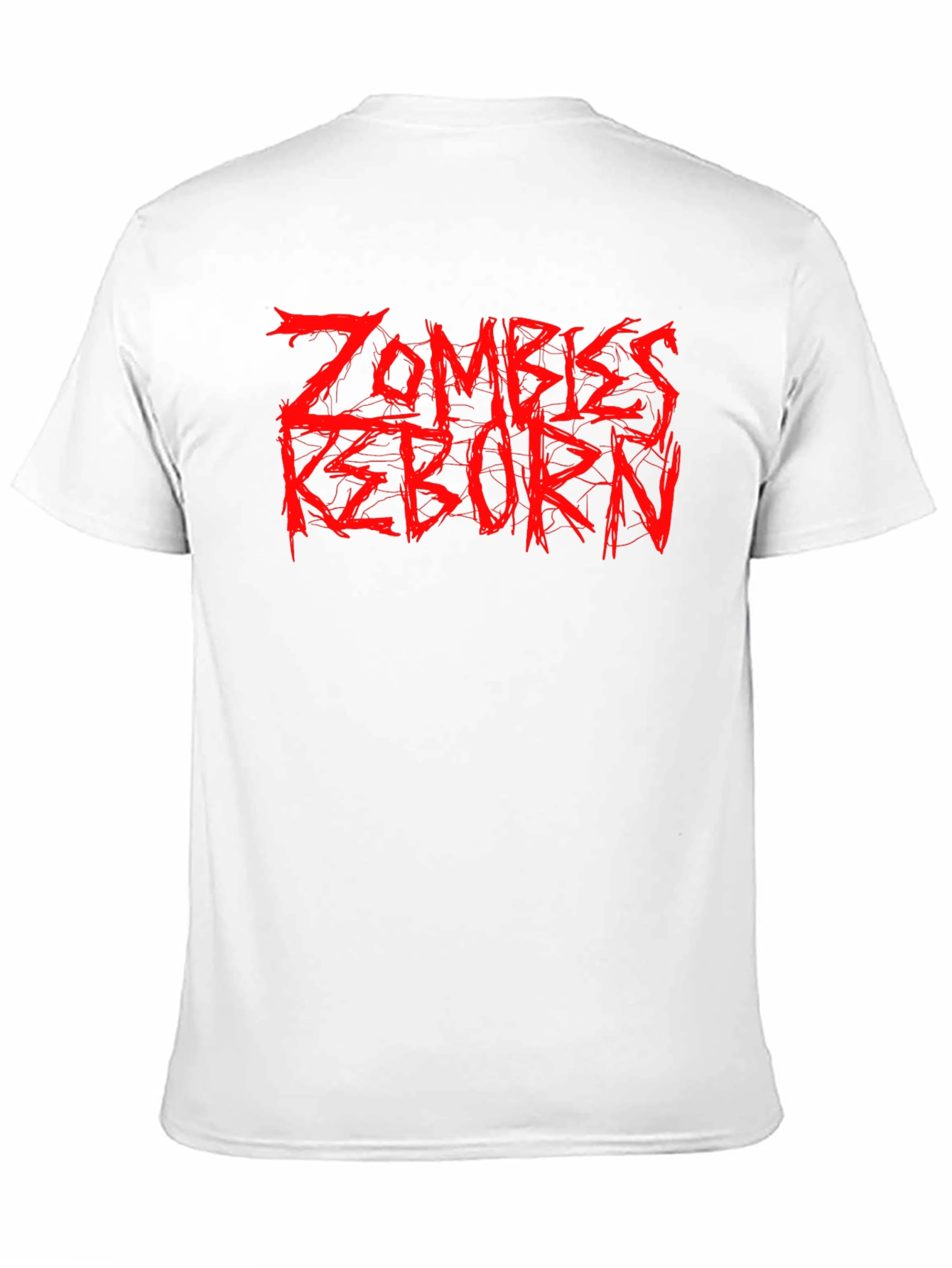 Black Zombies Reborn Black Graphic T-Shirt view 11